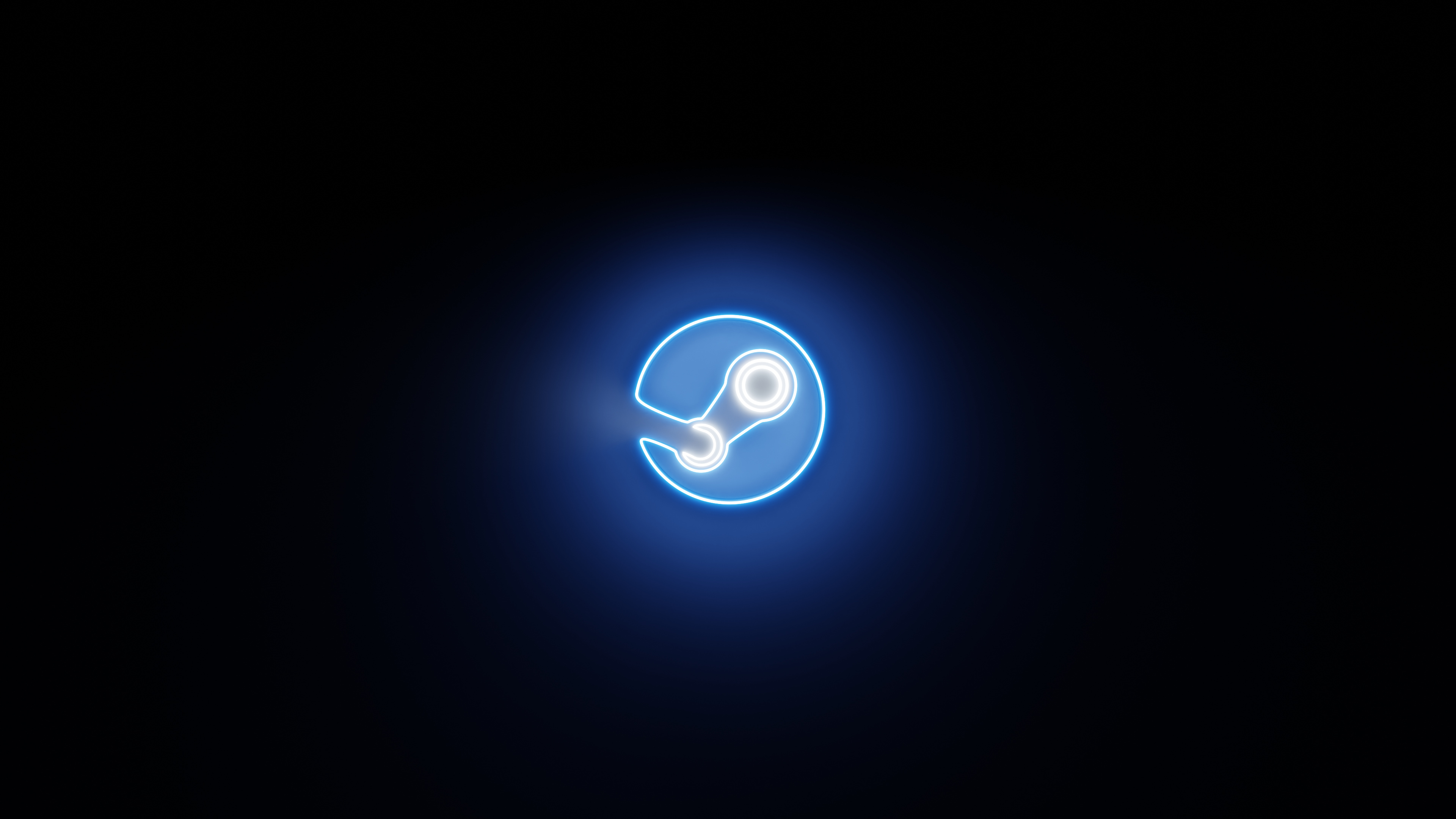 Steam: A gaming distribution platform for Windows, Mac and Linux from Valve Corporation. 3840x2160 4K Wallpaper.