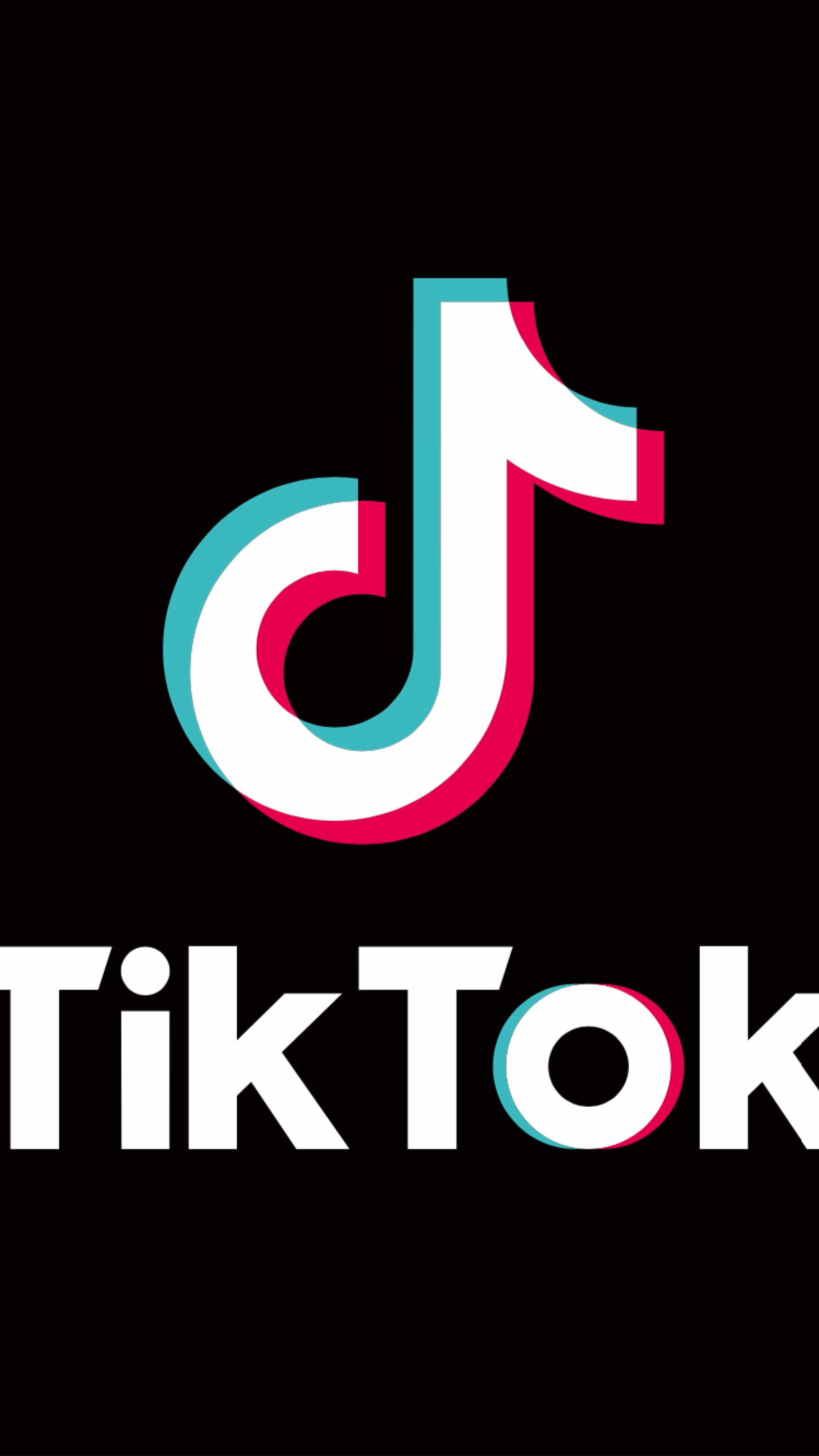 TikTok: A popular social media app, deployed in China as Douyin. 2160x3840 4K Wallpaper.