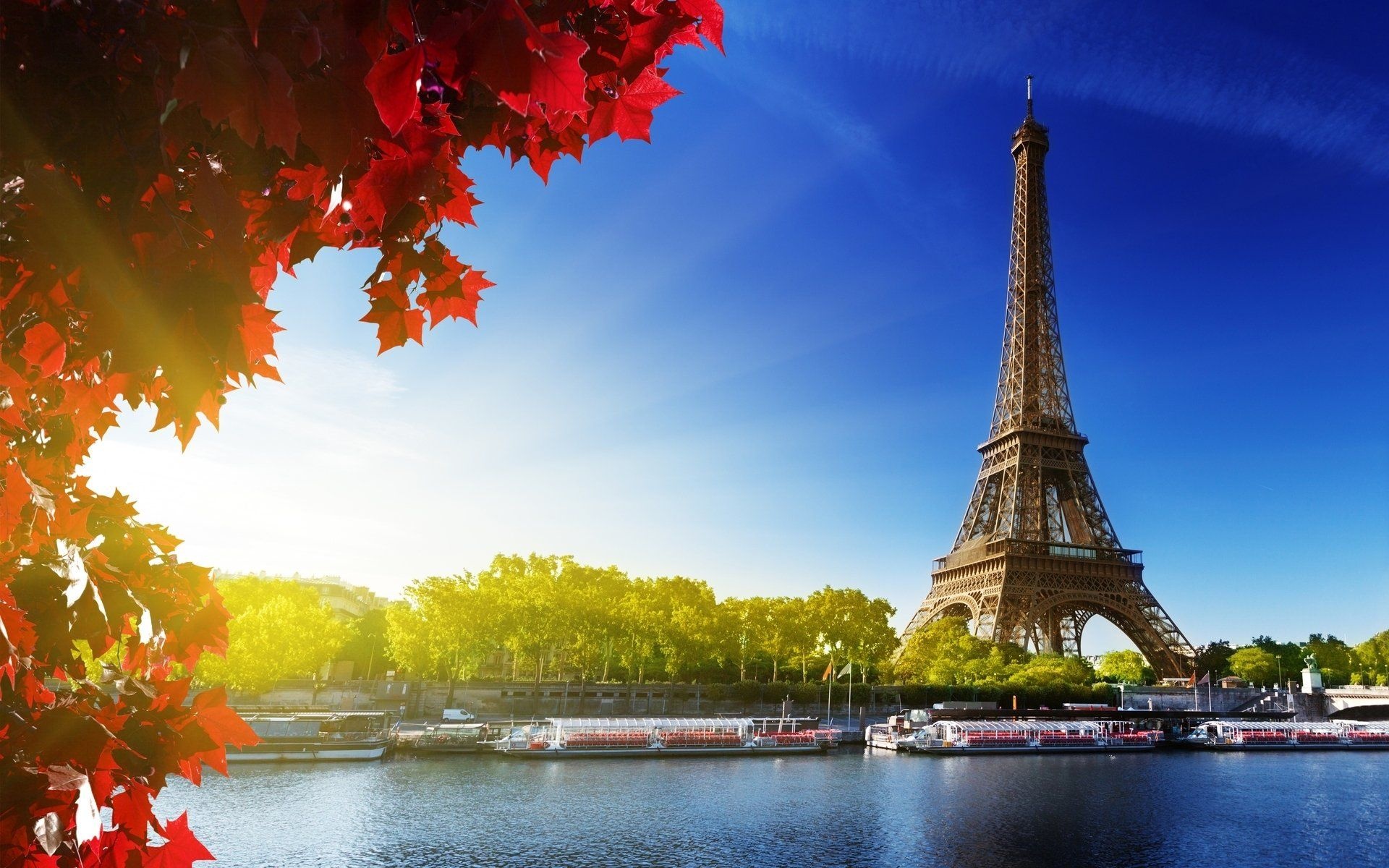 Paris: Eiffel Tower, Architecture, Landmark. 1920x1200 HD Wallpaper.