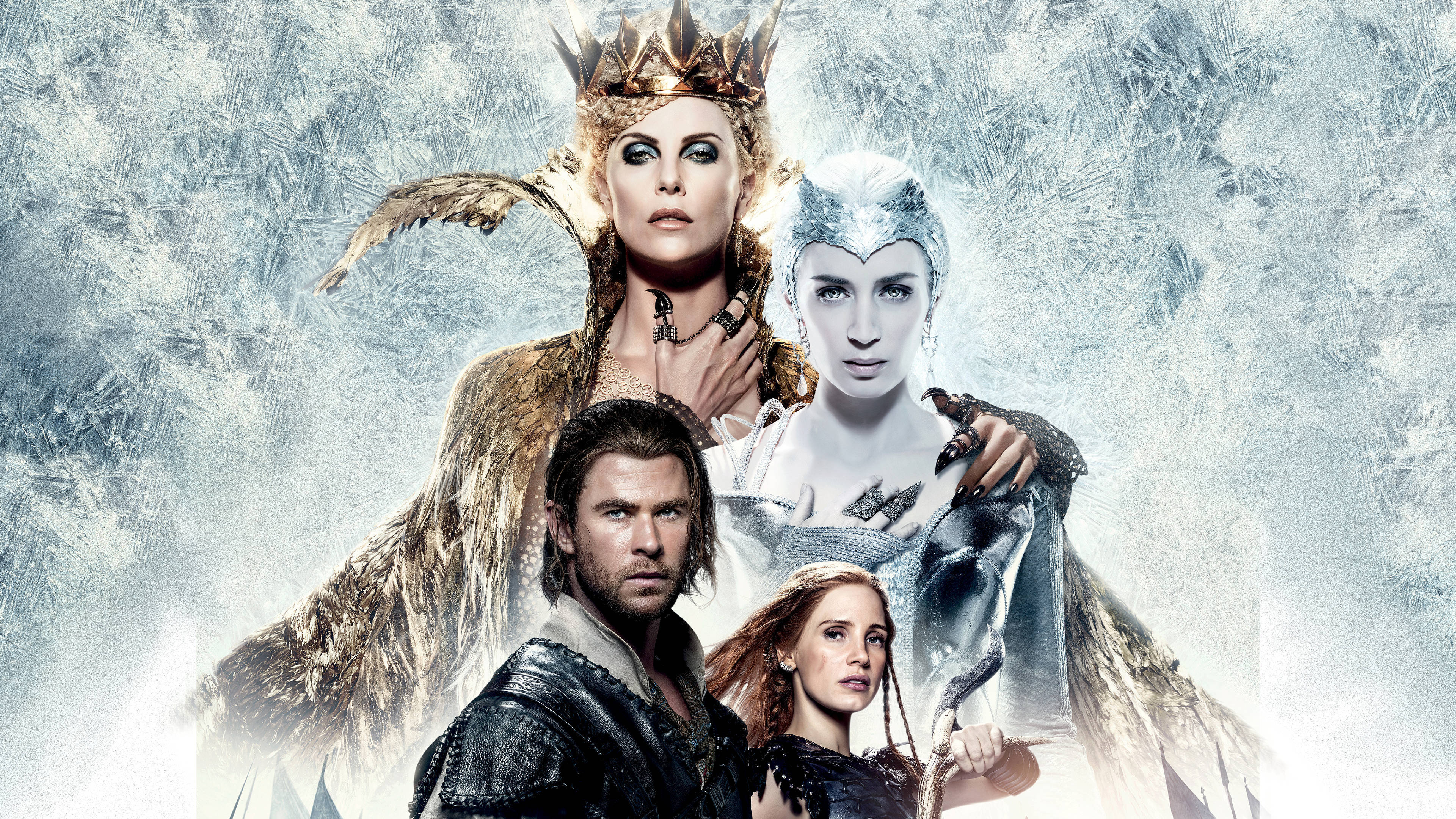 Emily Blunt, Queen Freya, The Huntsman sequel, Movie review, 3840x2160 4K Desktop