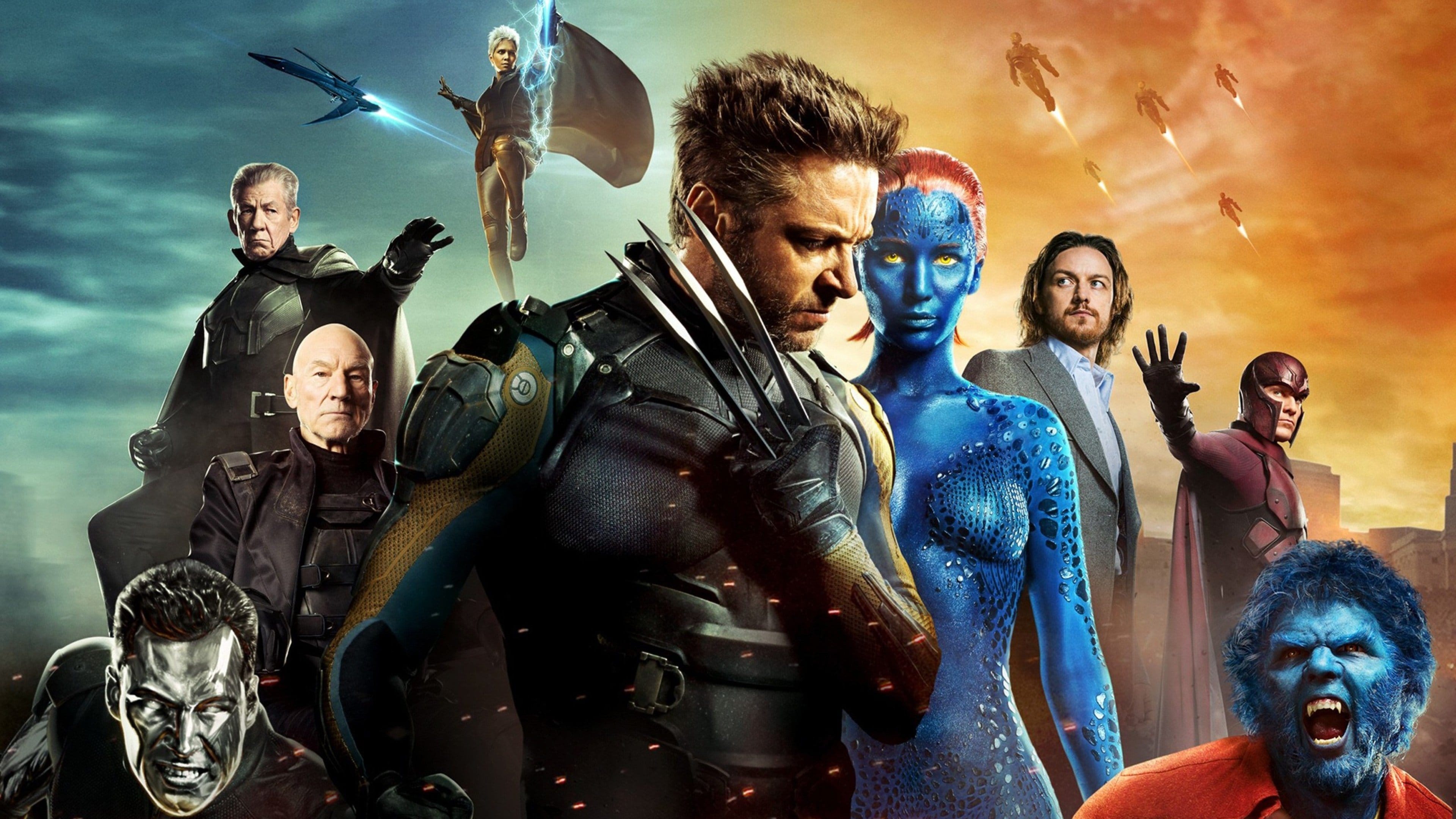 X-Men: Days of Future Past, Mutant superheroes, Time-travel adventure, Plot twists, 3840x2160 4K Desktop