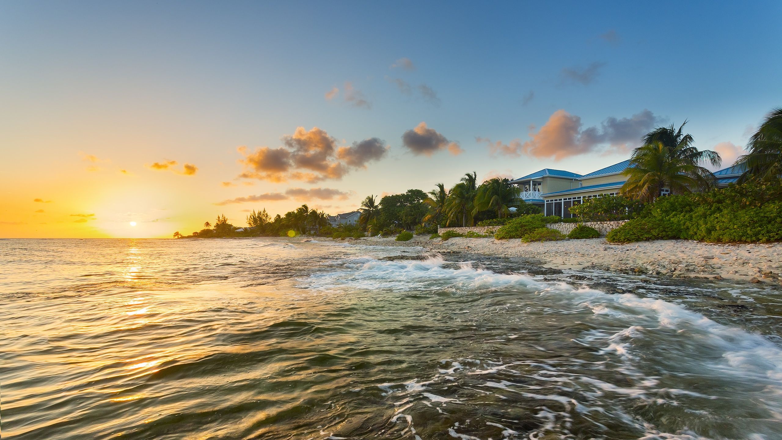Grand Cayman Islands wallpapers, 4K beauty, High-definition backgrounds, Caribbean paradise, 2560x1440 HD Desktop