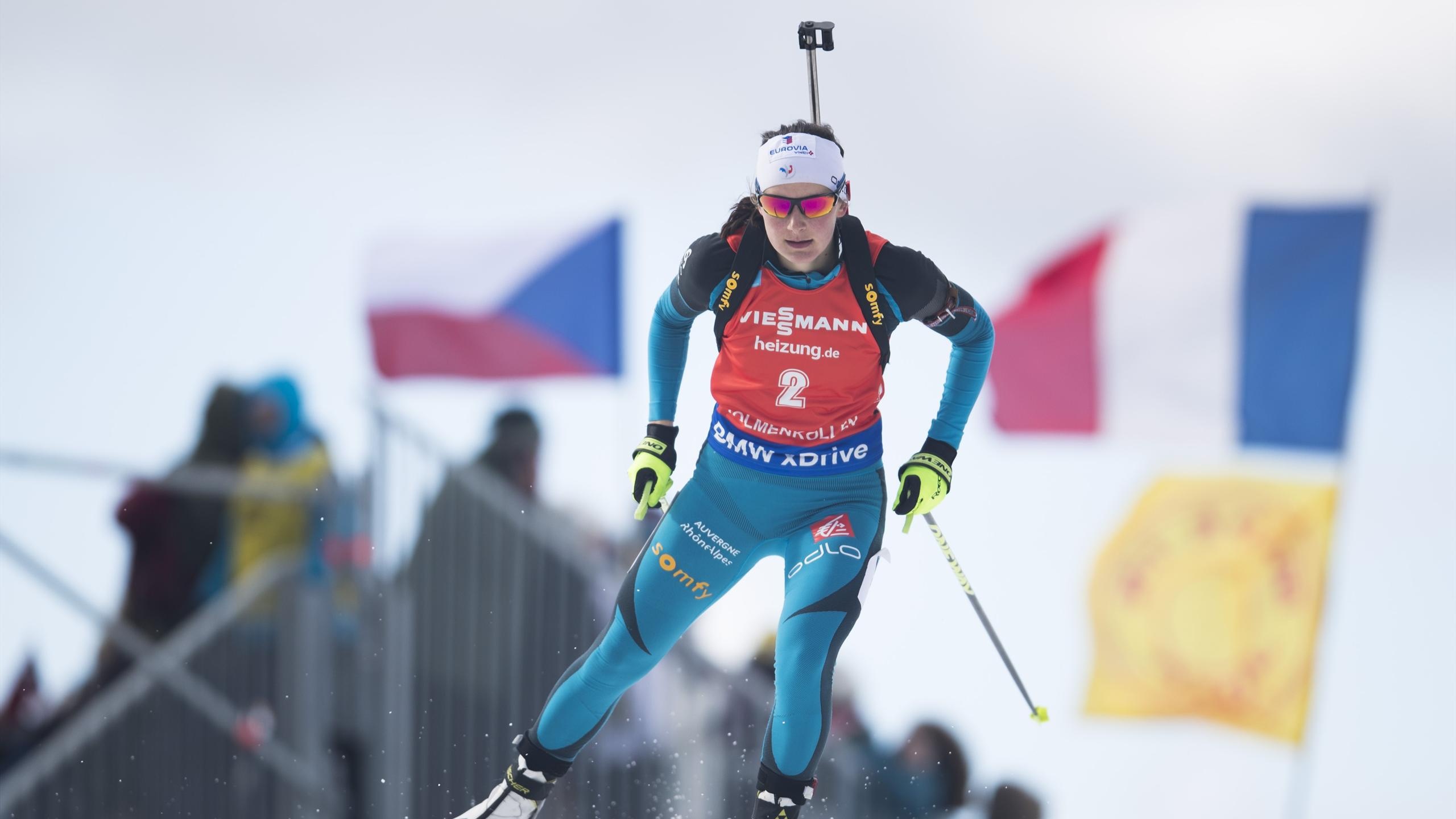 Biathlon: Denise Herrmann, The winner, Biathlon World Championships 2019, Women's pursuit. 2560x1440 HD Background.