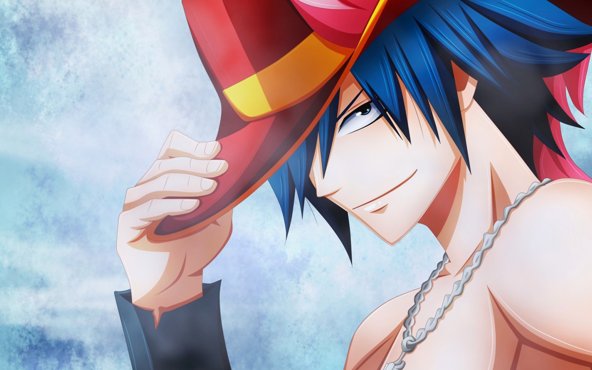 Gray Fullbuster: Anime, A member of the Fairy Tail Guild, An Ice-Make Mage. 1920x1200 HD Wallpaper.