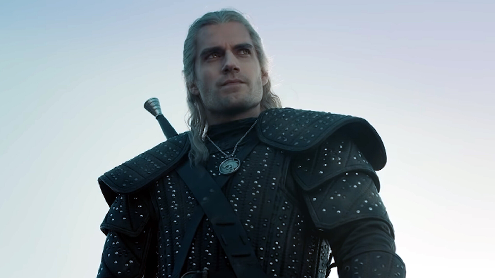 The Witcher Season 2: Henry Cavill as Geralt of Rivia, a magically enhanced monster hunter. 1920x1080 Full HD Background.