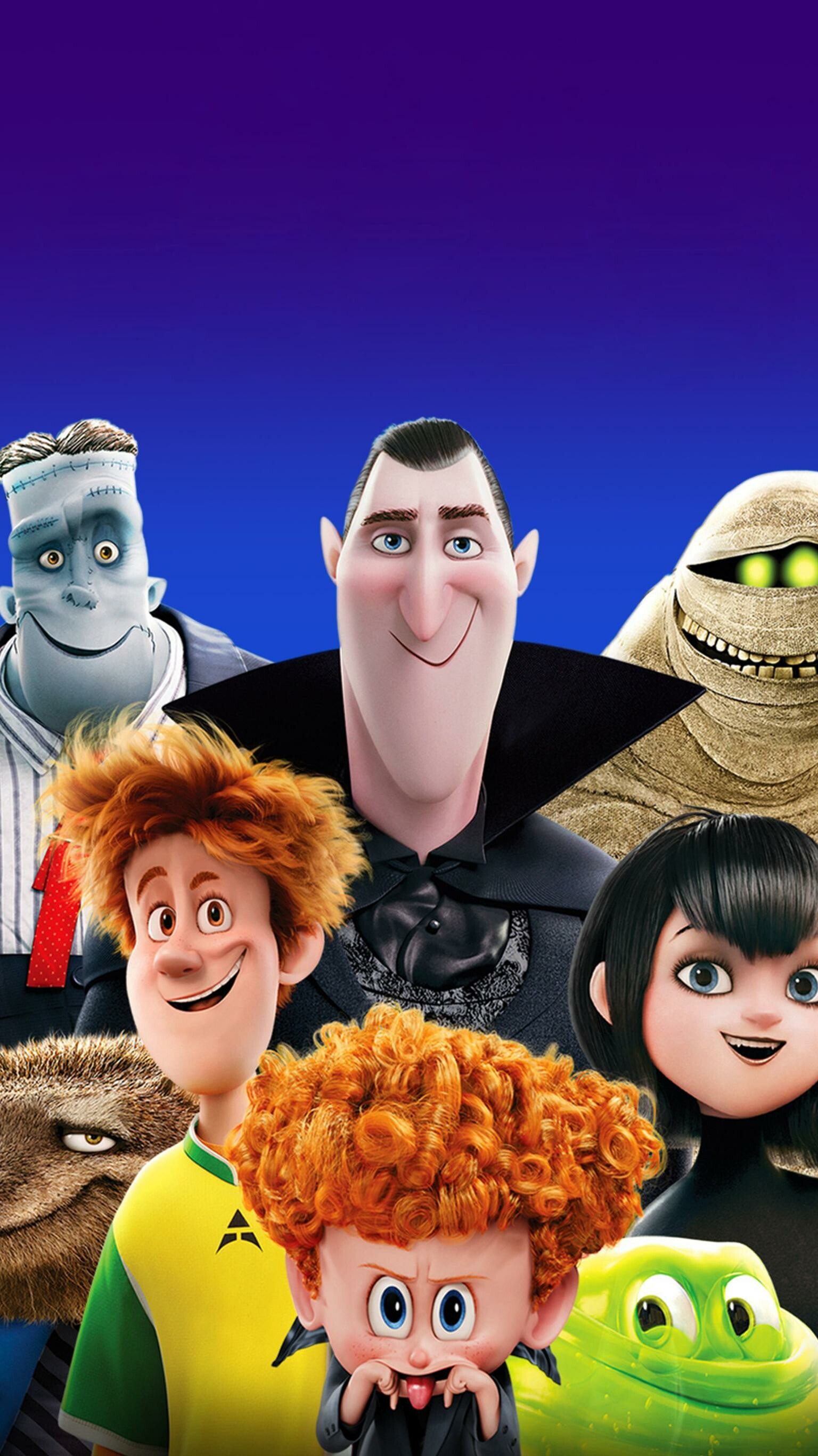 Hotel Transylvania: Transformania: Jonathan the Human, Andy Samberg, The only human in the group. 1540x2740 HD Background.