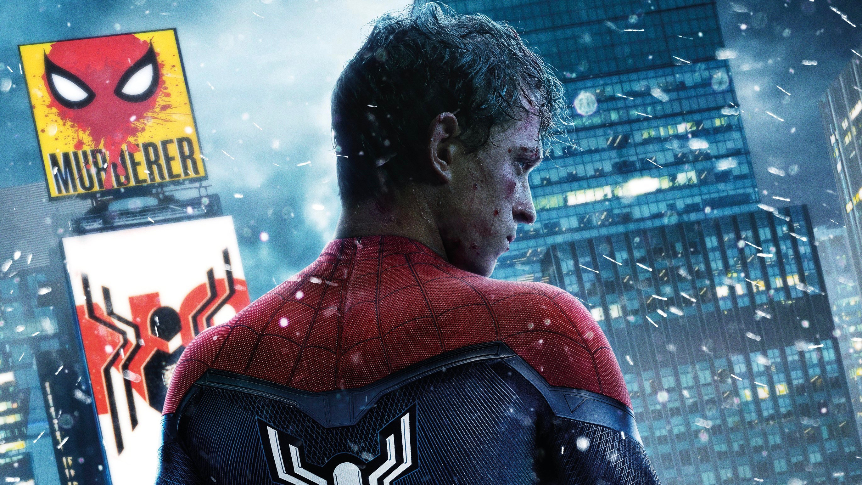 Tom Holland, Marvel's Spider-Man, HD background, Movie poster, 2740x1550 HD Desktop