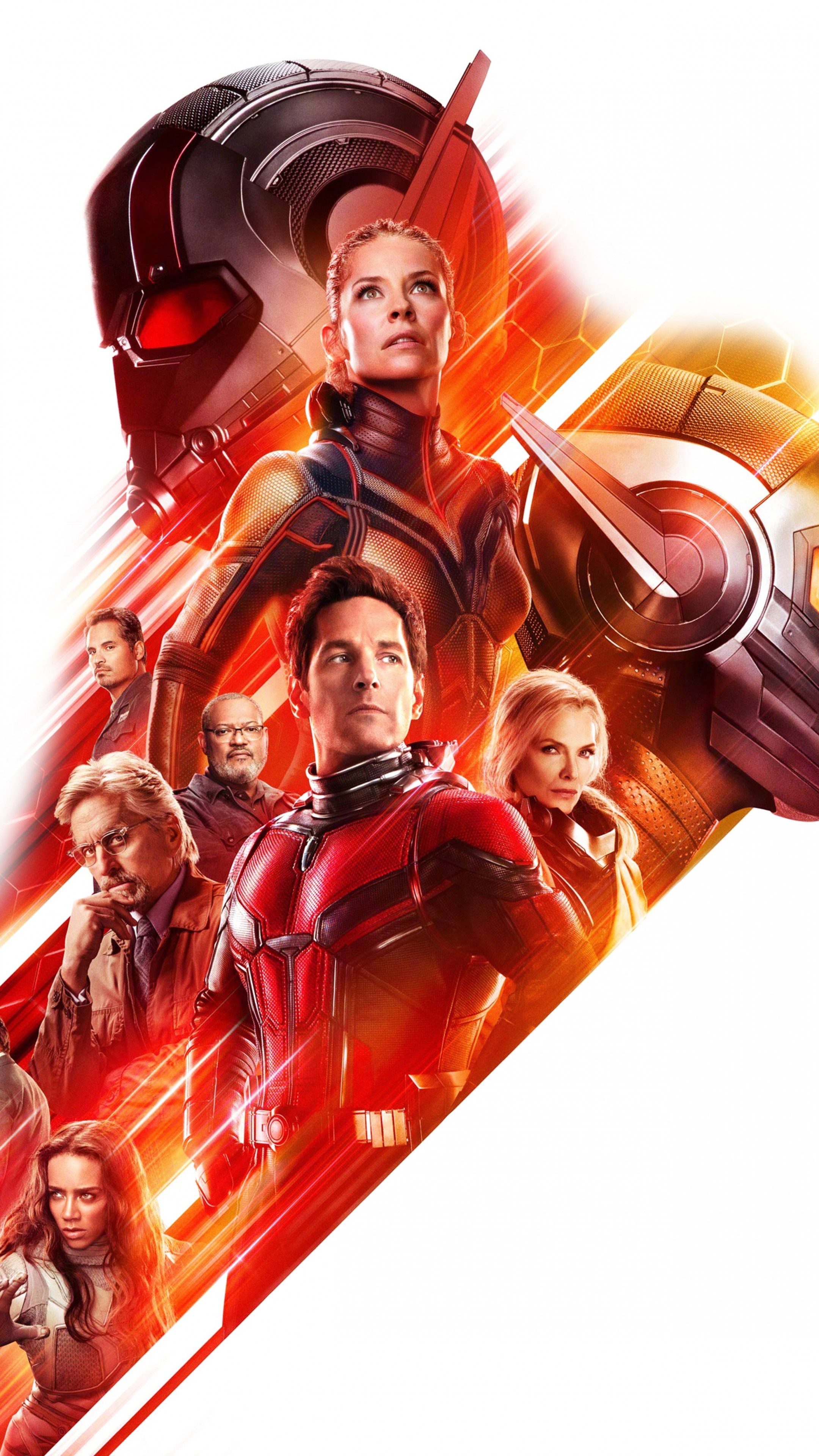 Ant-Man and the Wasp, Evangeline Lilly, Hannah John Kamen, Michelle Pfeiffer, 2160x3840 4K Handy
