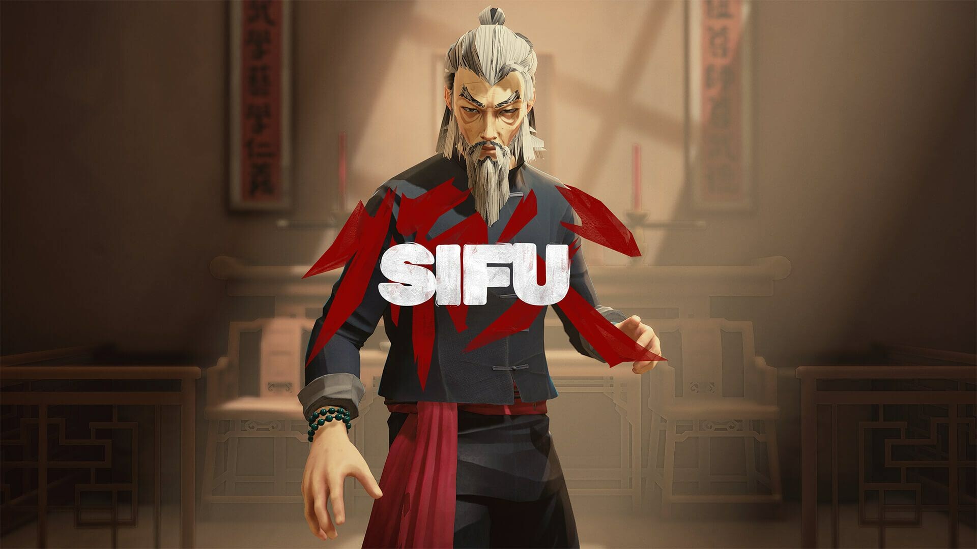 Sifu: The game includes over 150 unique attacks, Developed by Sloclap. 1920x1080 Full HD Background.