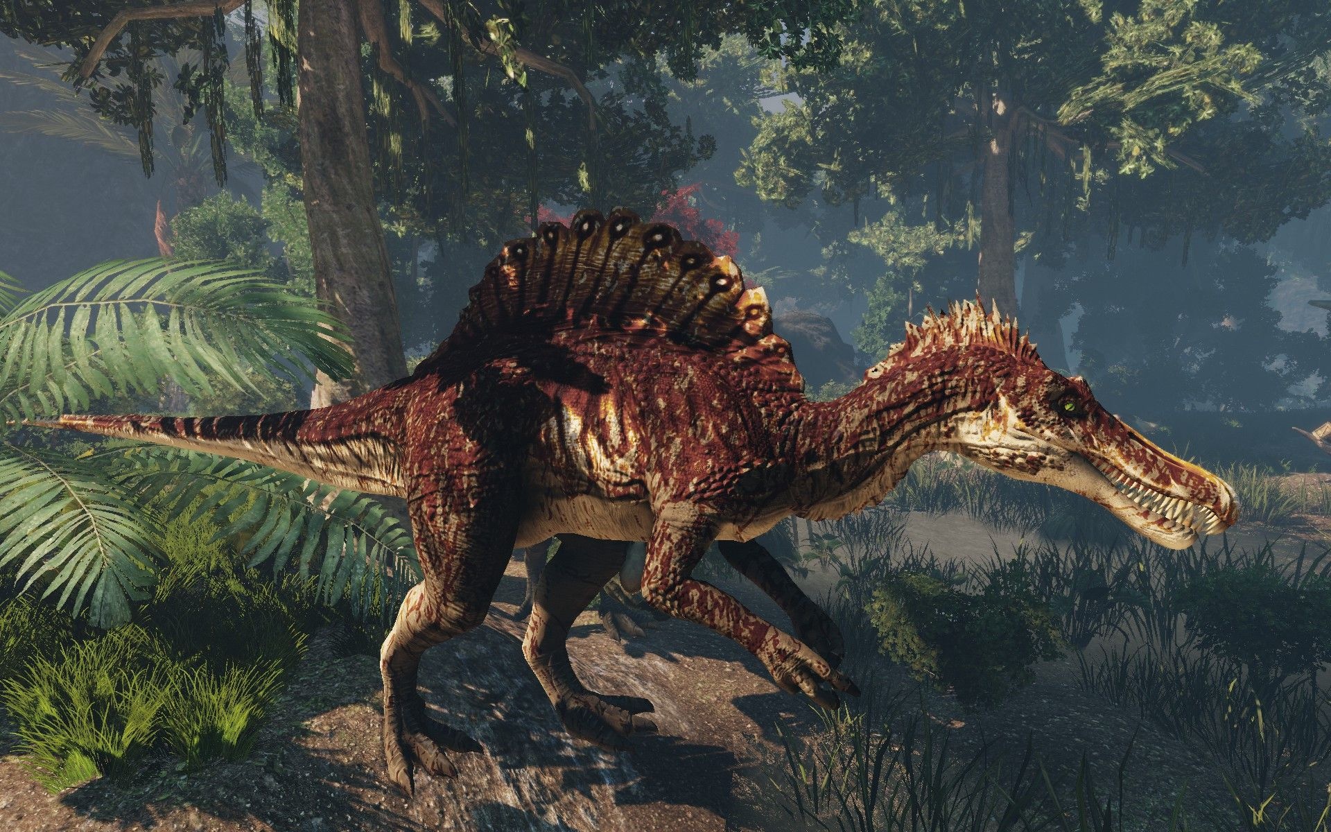 Spinosaurus wallpapers, Top backgrounds, Massive predator, Fierce hunter, 1920x1200 HD Desktop