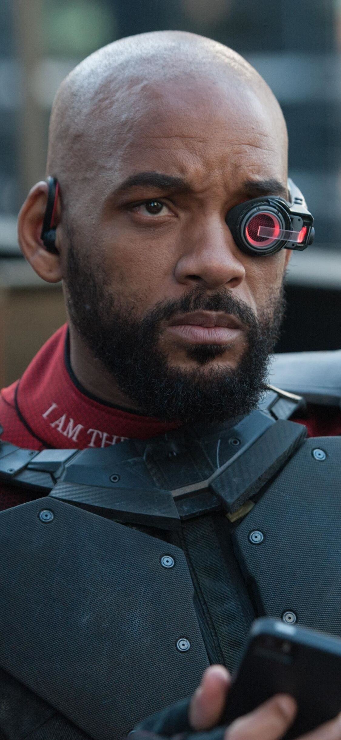 Will Smith, Deadshot, iPhone XS, HD wallpapers, 1130x2440 HD Handy