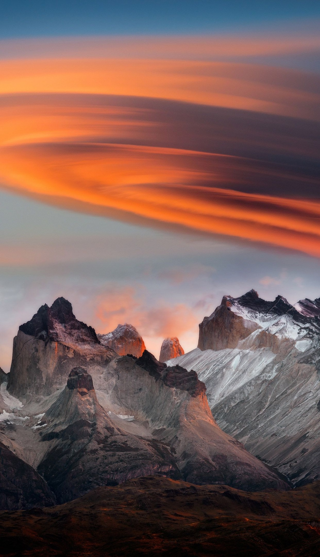 Torres del Paine National Park wallpapers, Posted by Sarah Peltier, 1300x2270 HD Handy