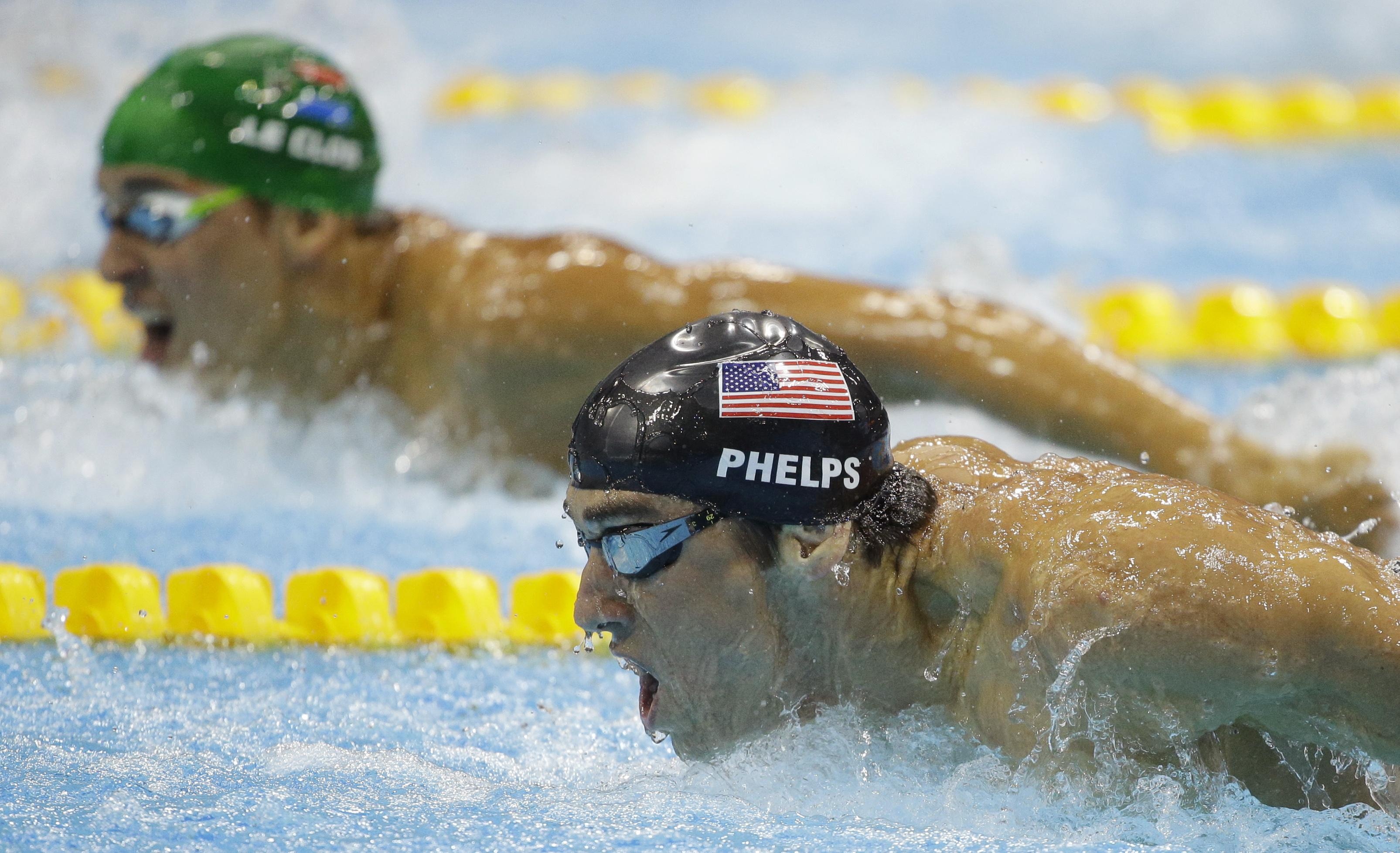 Swimming: Michael Phelps, Flying Fish, The most successful and most decorated Olympian of all time. 3220x1960 HD Wallpaper.