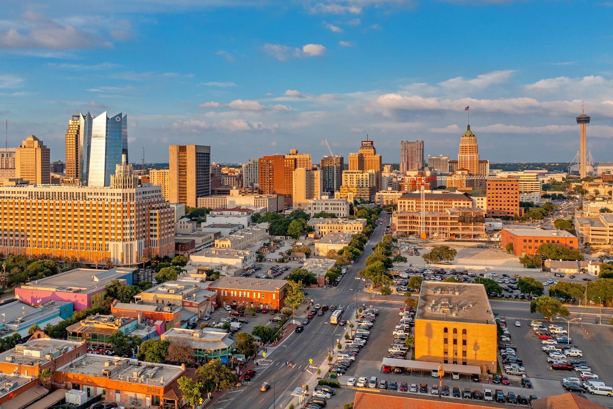 San Antonio Skyline, Travels, More people, US city, 2050x1370 HD Desktop