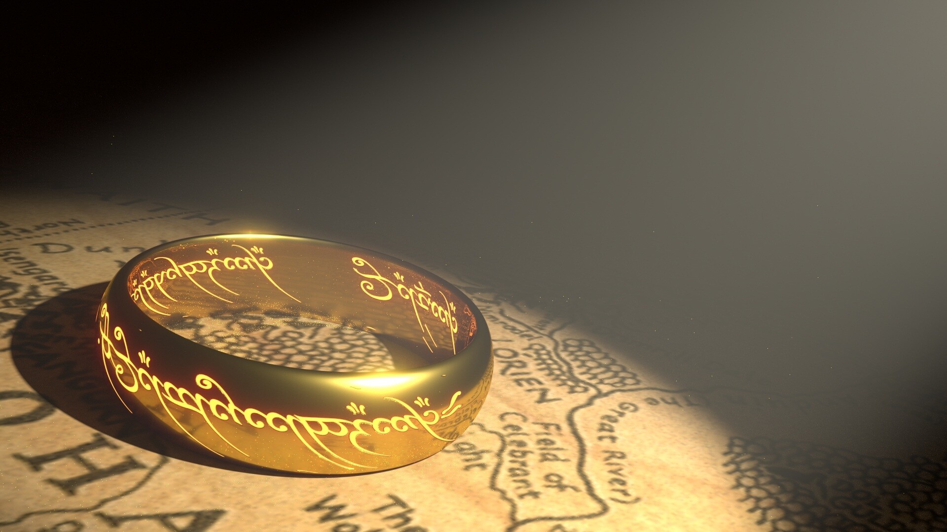 The Lord of the Rings: The Rings of Power, TV Shows, Free download fonts, Elvish typefaces, 1920x1080 Full HD Desktop