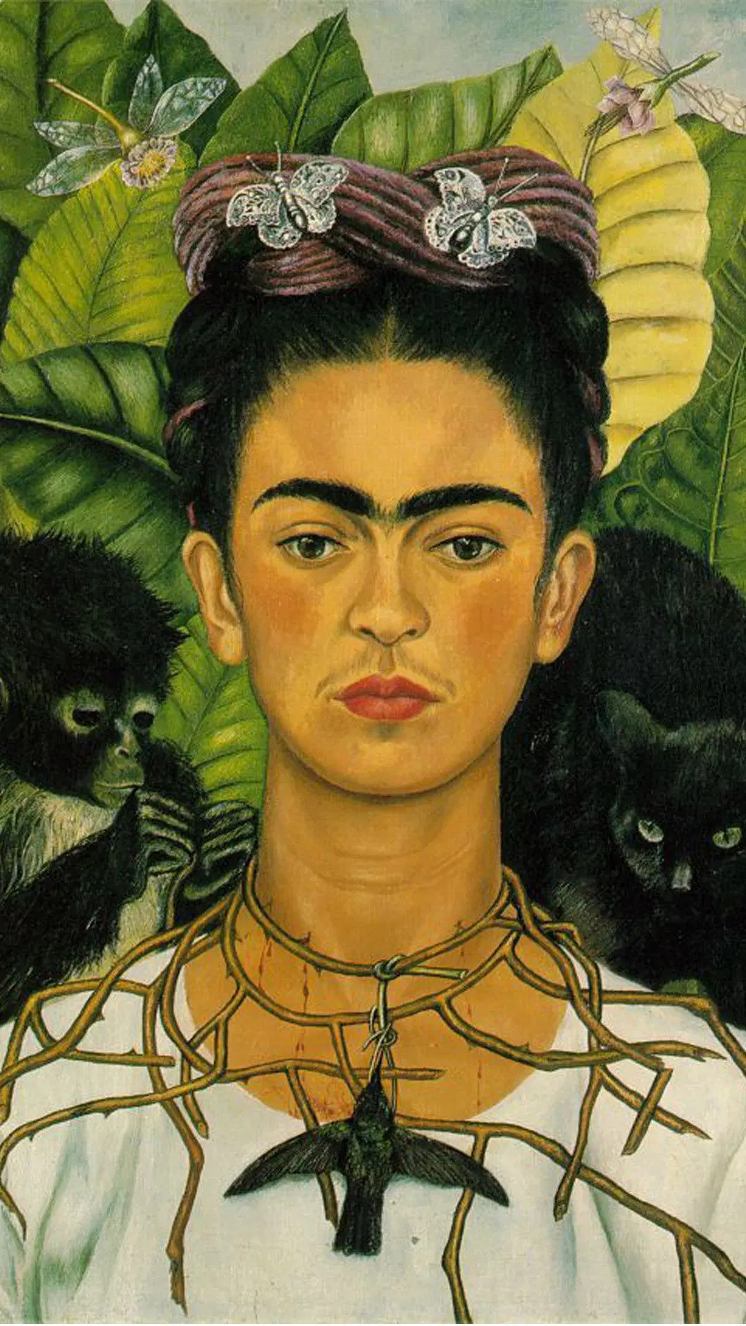 Frida Kahlo, Unique portraits, Artistic expressions, Iconic imagery, 1080x1920 Full HD Phone