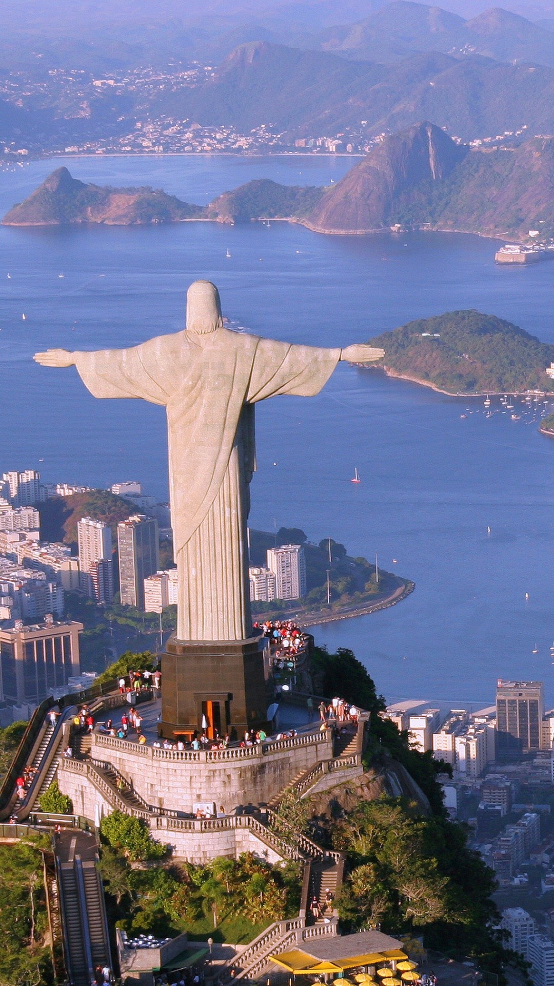 Rio de Janeiro, Travels, Christ the Redeemer, Brazil tourism, 1080x1920 Full HD Phone