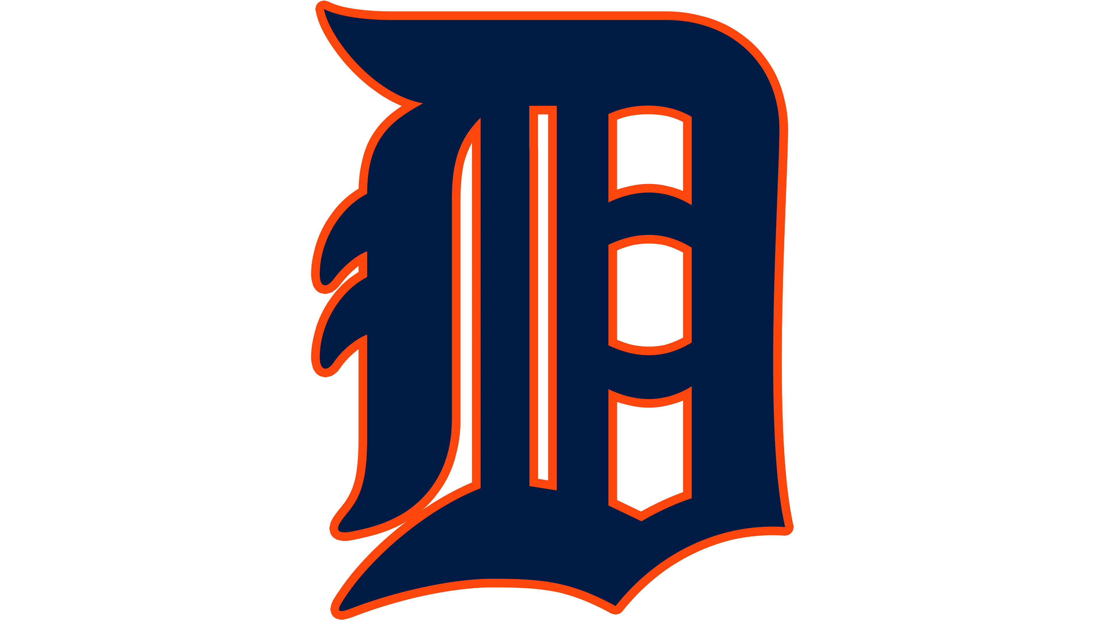 Detroit Tigers, Logo marken, Alle marken logo, Branding, 3840x2160 4K Desktop