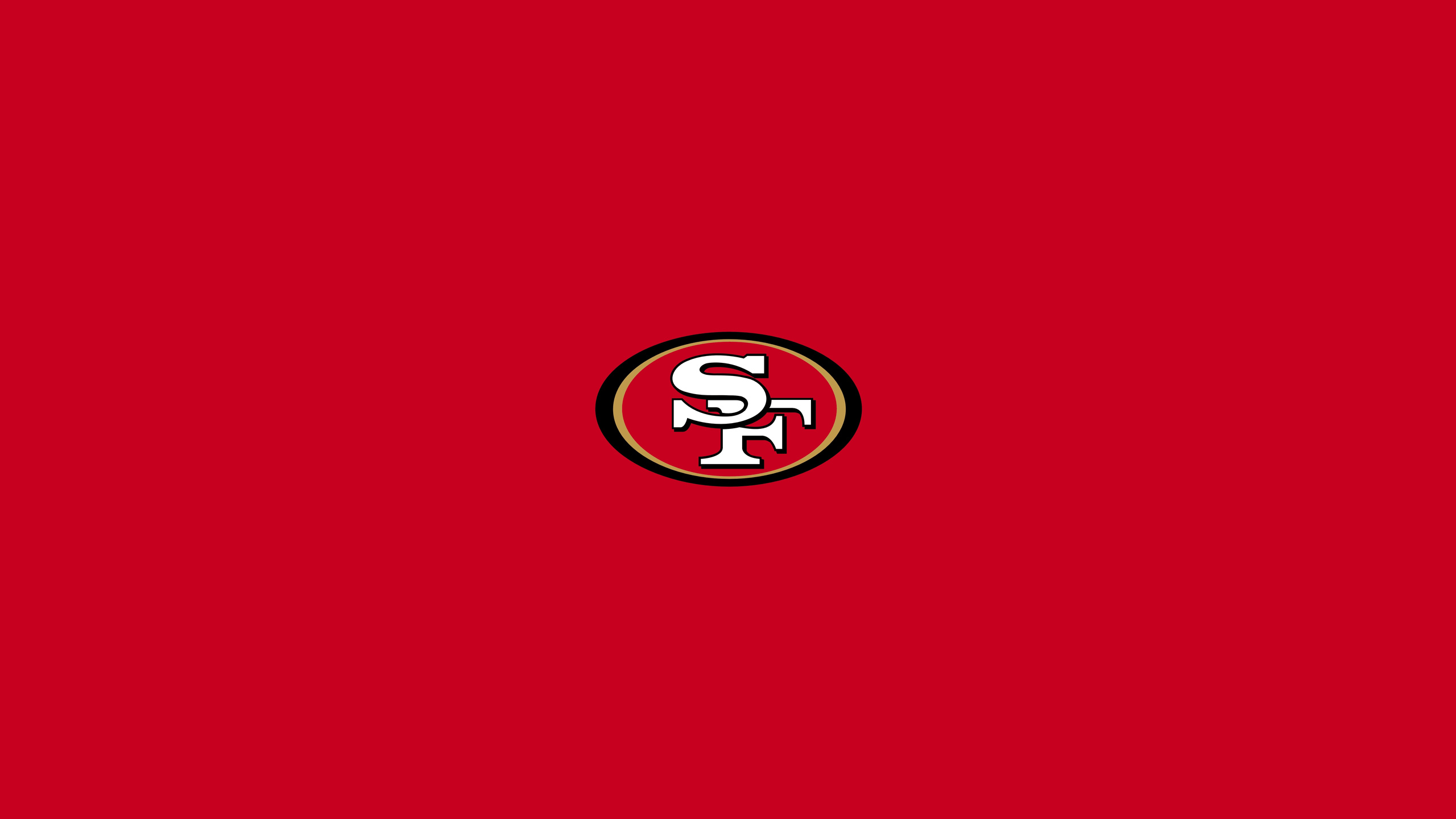 49ers logo, Wallpapers collection, San Francisco pride, NFL team logos, 2560x1440 HD Desktop