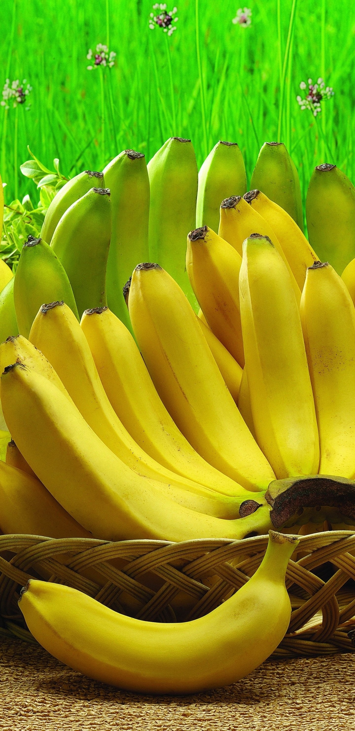 Banana feast, Culinary delight, Nutritious goodness, Finger-licking satisfaction, 1440x2960 HD Phone
