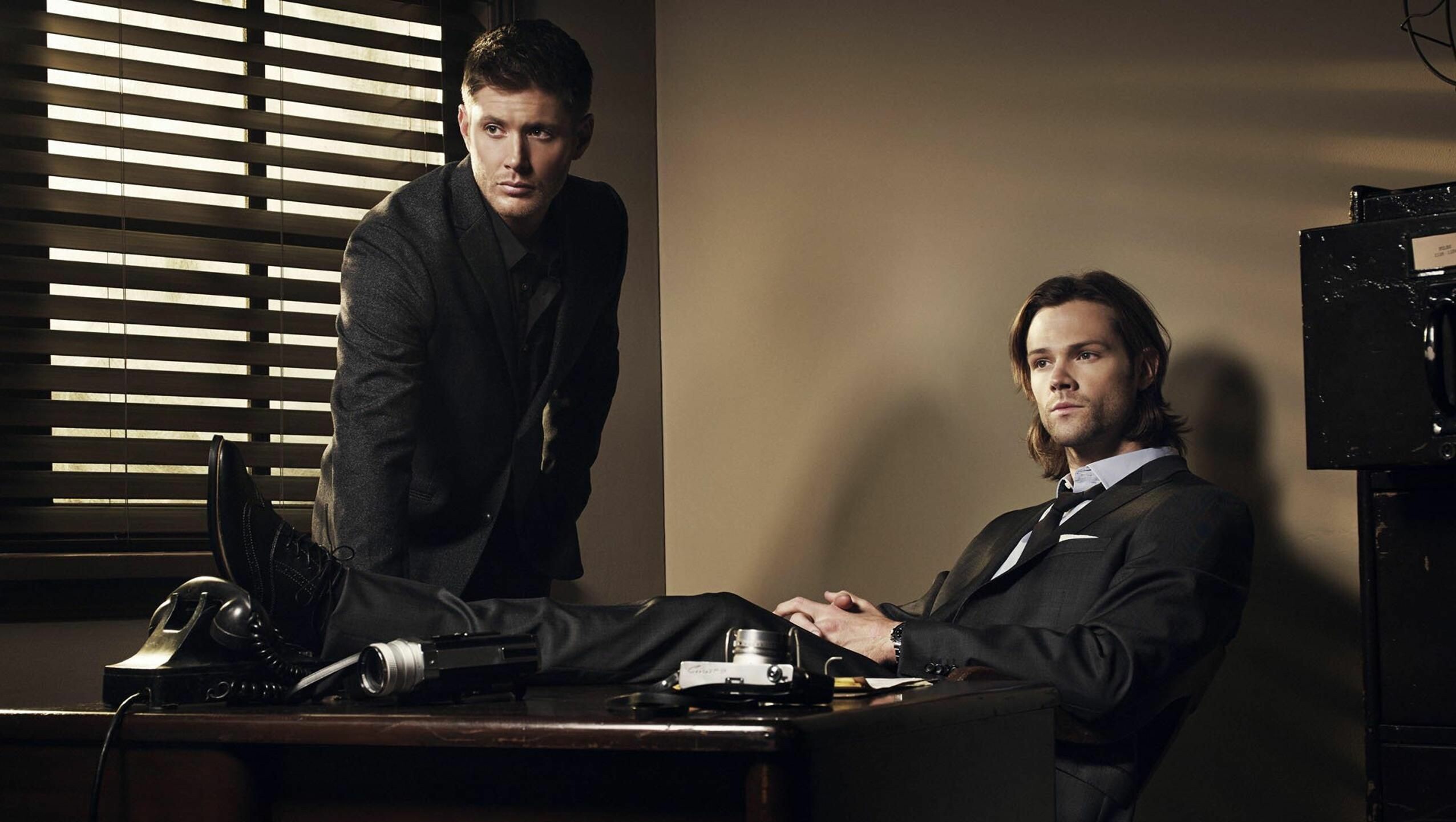 Supernatural: Two brothers who face an increasingly sinister landscape as they hunt monsters. 2560x1450 HD Wallpaper.