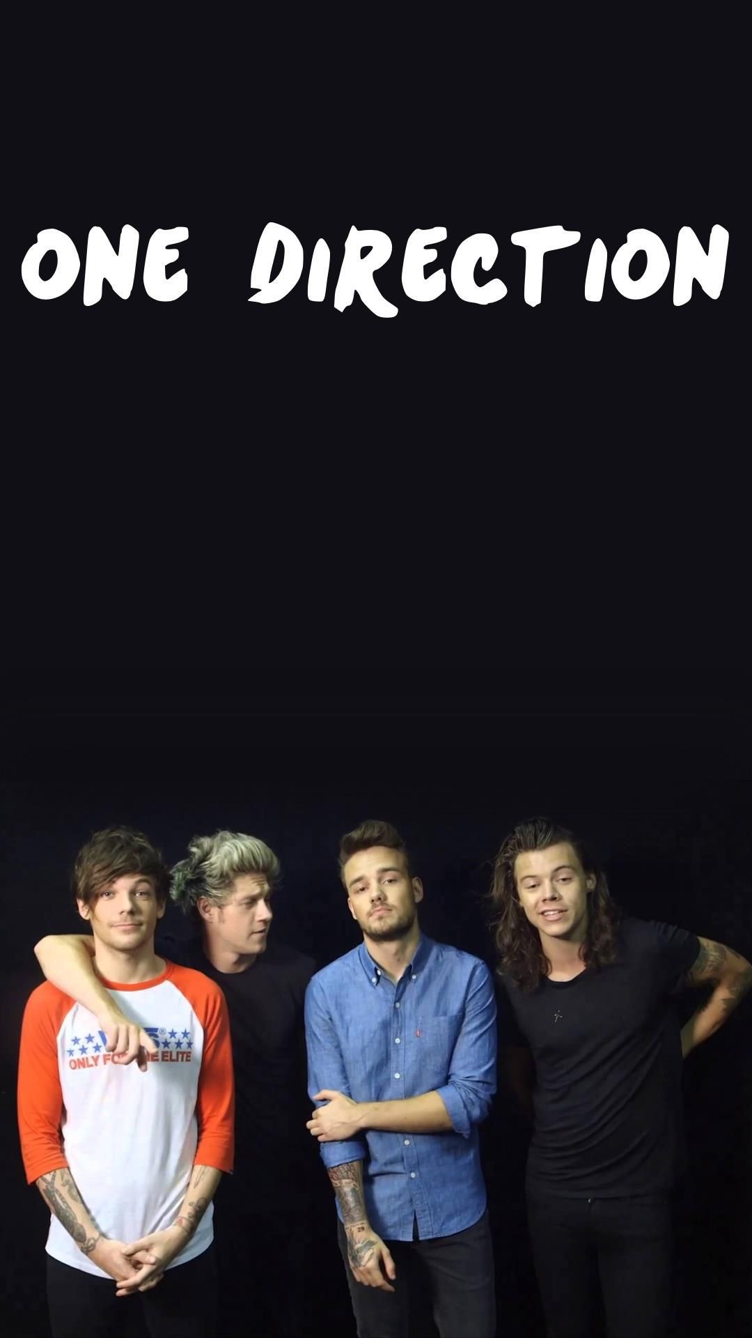 One Direction (Band): Made In the A.M., The fifth studio album, Columbia Records. 1080x1920 Full HD Background.