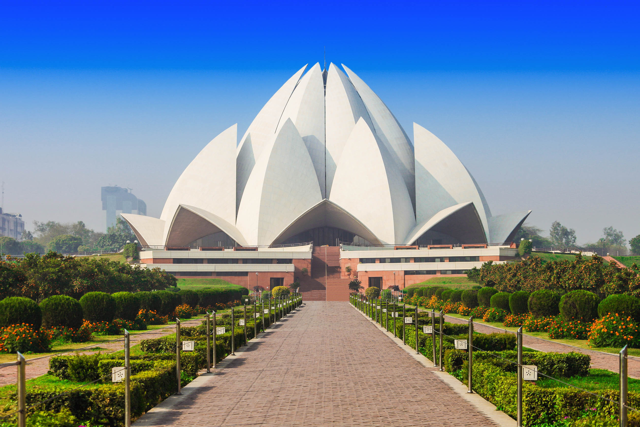 Lotus Temple, New Delhi, Travels, Spiritual oasis, 2600x1740 HD Desktop