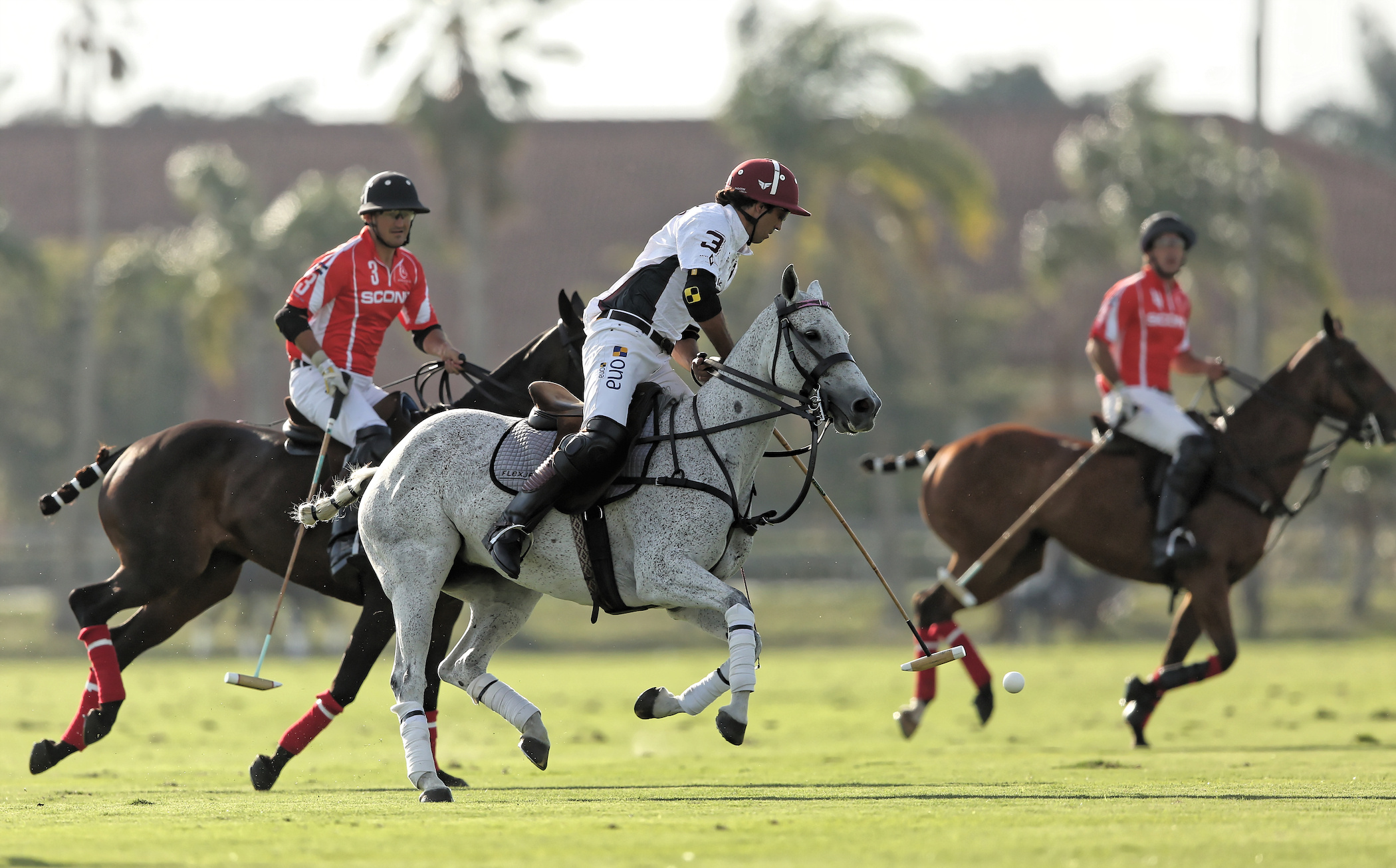 Horse Polo: Scone vs. Flexjet, The World Polo League Founders Cup. 2100x1310 HD Background.