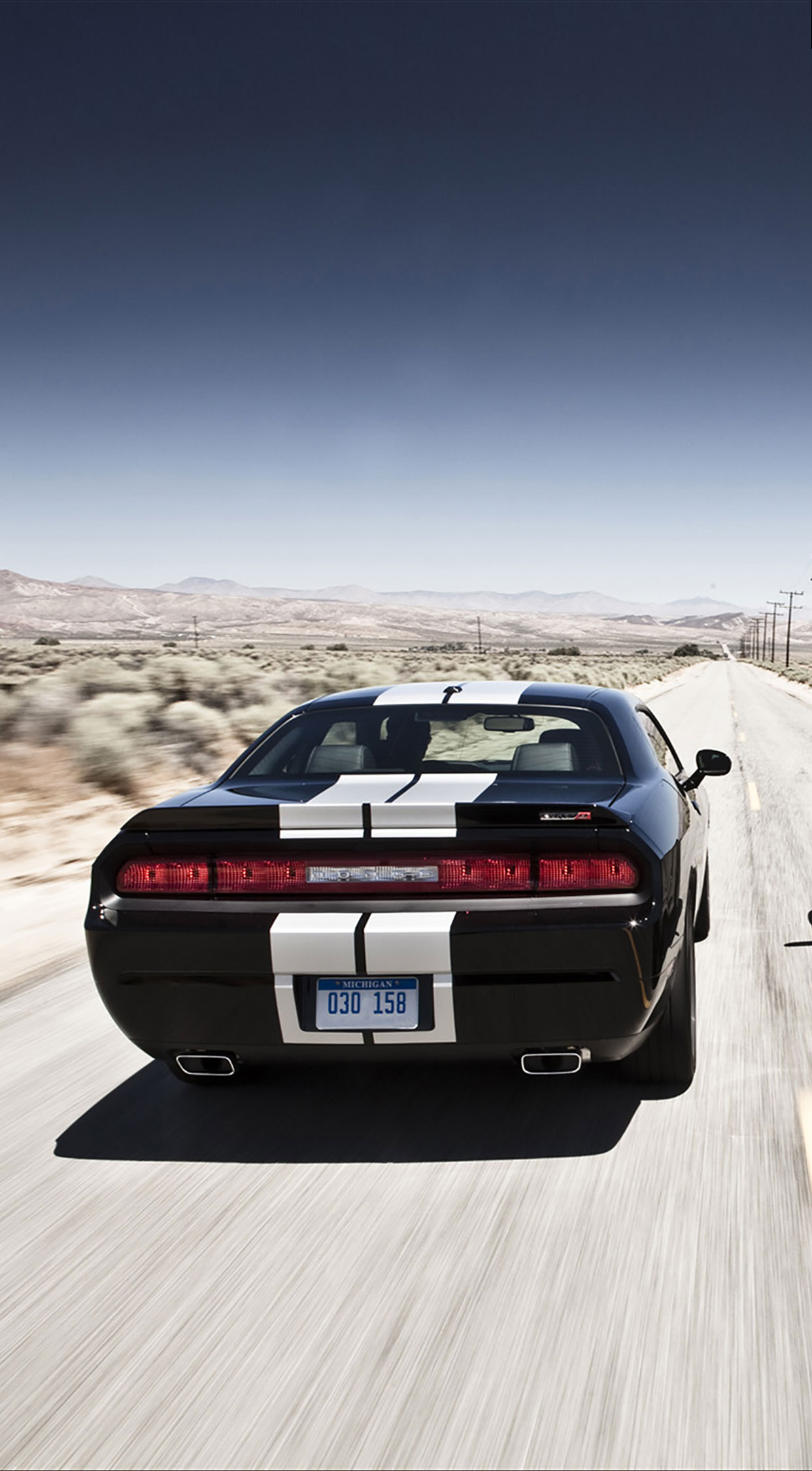 Dodge Challenger, Stunning car wallpapers, Iconic muscle car, 1250x2250 HD Handy
