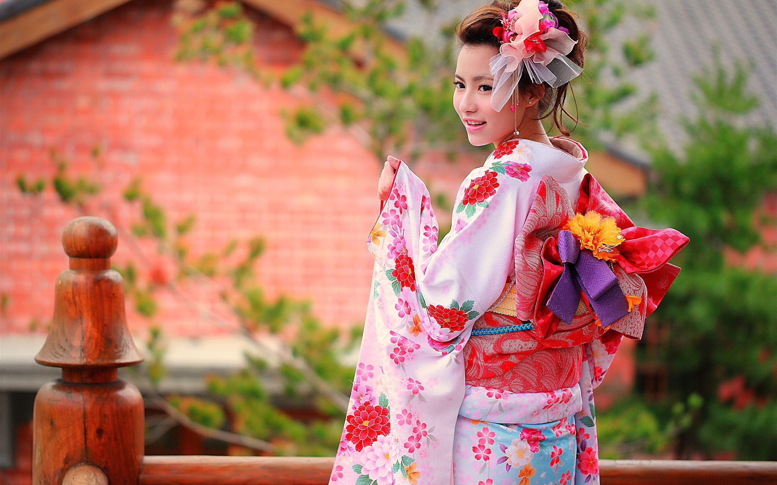 Japanese kimono, Top free, Backgrounds, 2560x1600 HD Desktop