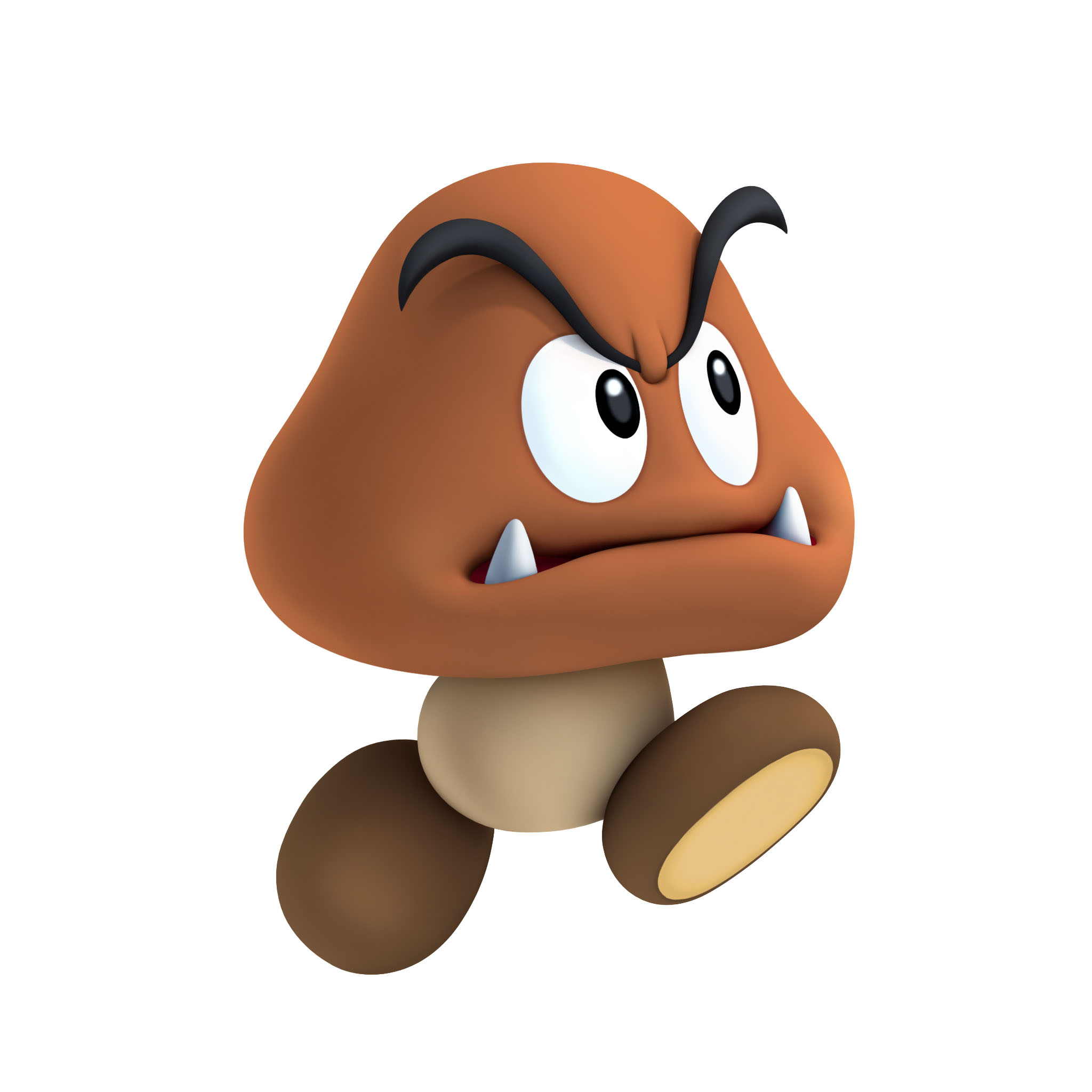 Goomba: An angry creature bumping into an enemy to hurt them, Koopa Troop, Super Mario Bros. 2050x2050 HD Wallpaper.