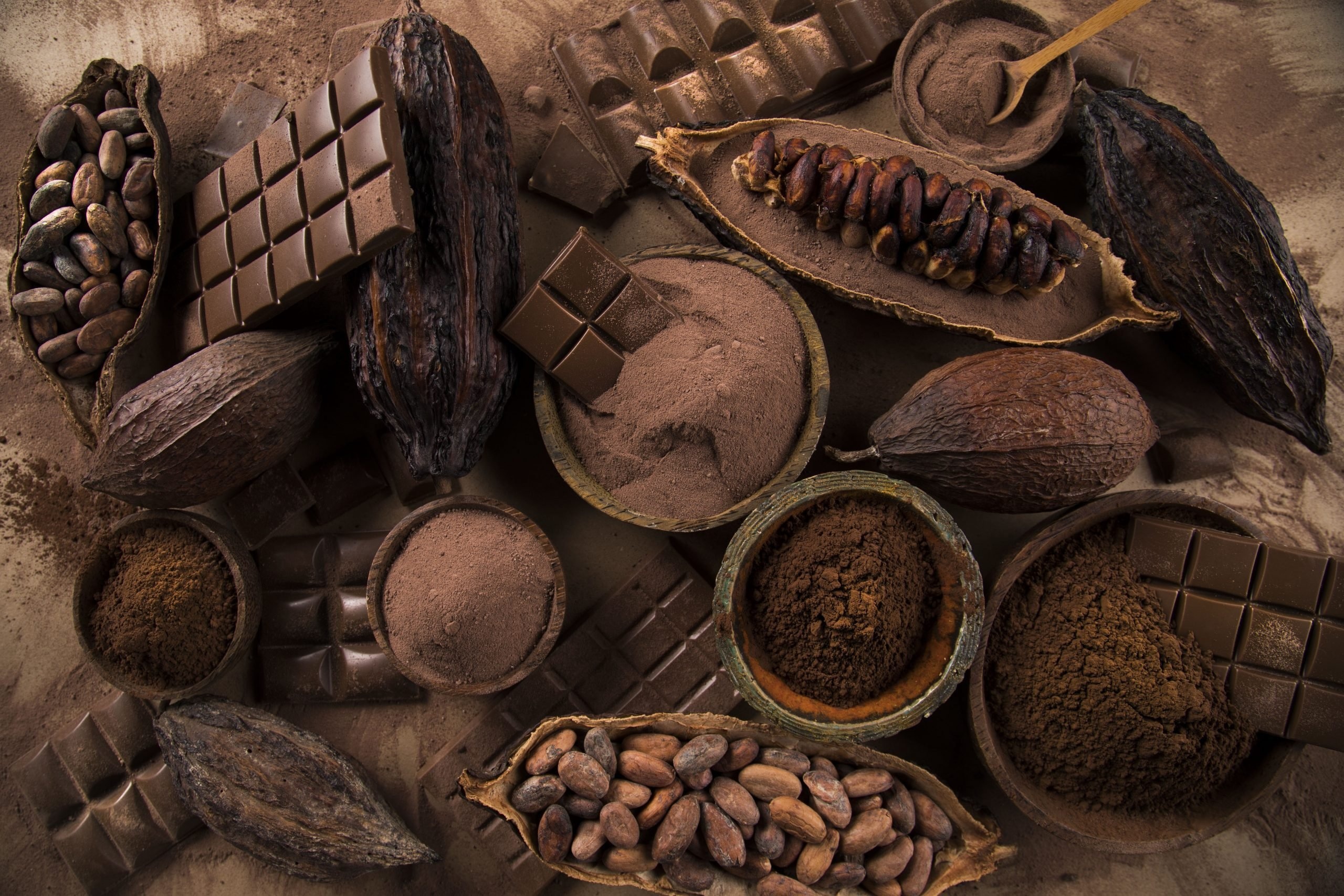 Cacao versus cocoa, Nutritional differences, Reader's Digest guide, Sweet indulgence, 2560x1710 HD Desktop