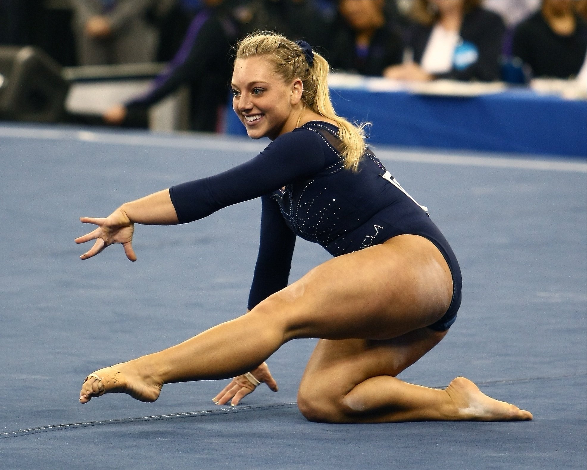 Floor (Gymnastics): Samantha Peszek, An American former artistic gymnast, The 2008 Summer Olympics silver medalist. 1980x1580 HD Wallpaper.