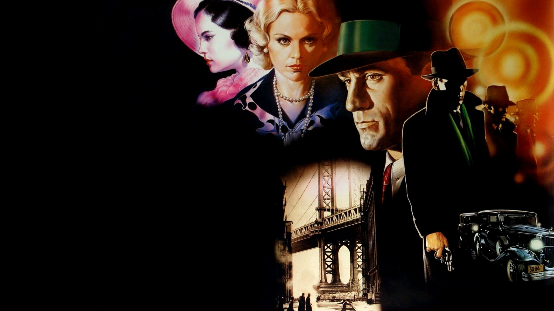 Once Upon a Time in America: The first feature film Sergio Leone had directed in 13 years. 1920x1080 Full HD Background.