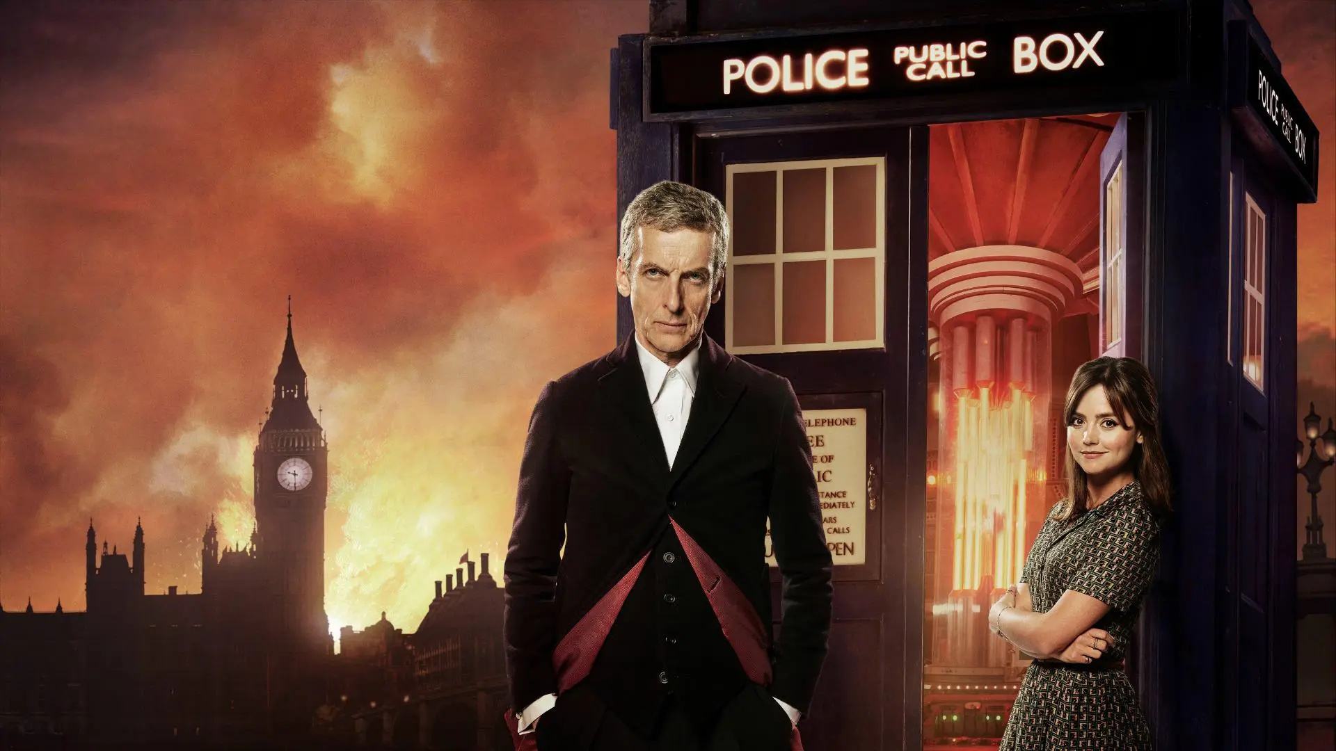 Doctor Who, Peter Capaldi, First season, 1920x1080 Full HD Desktop