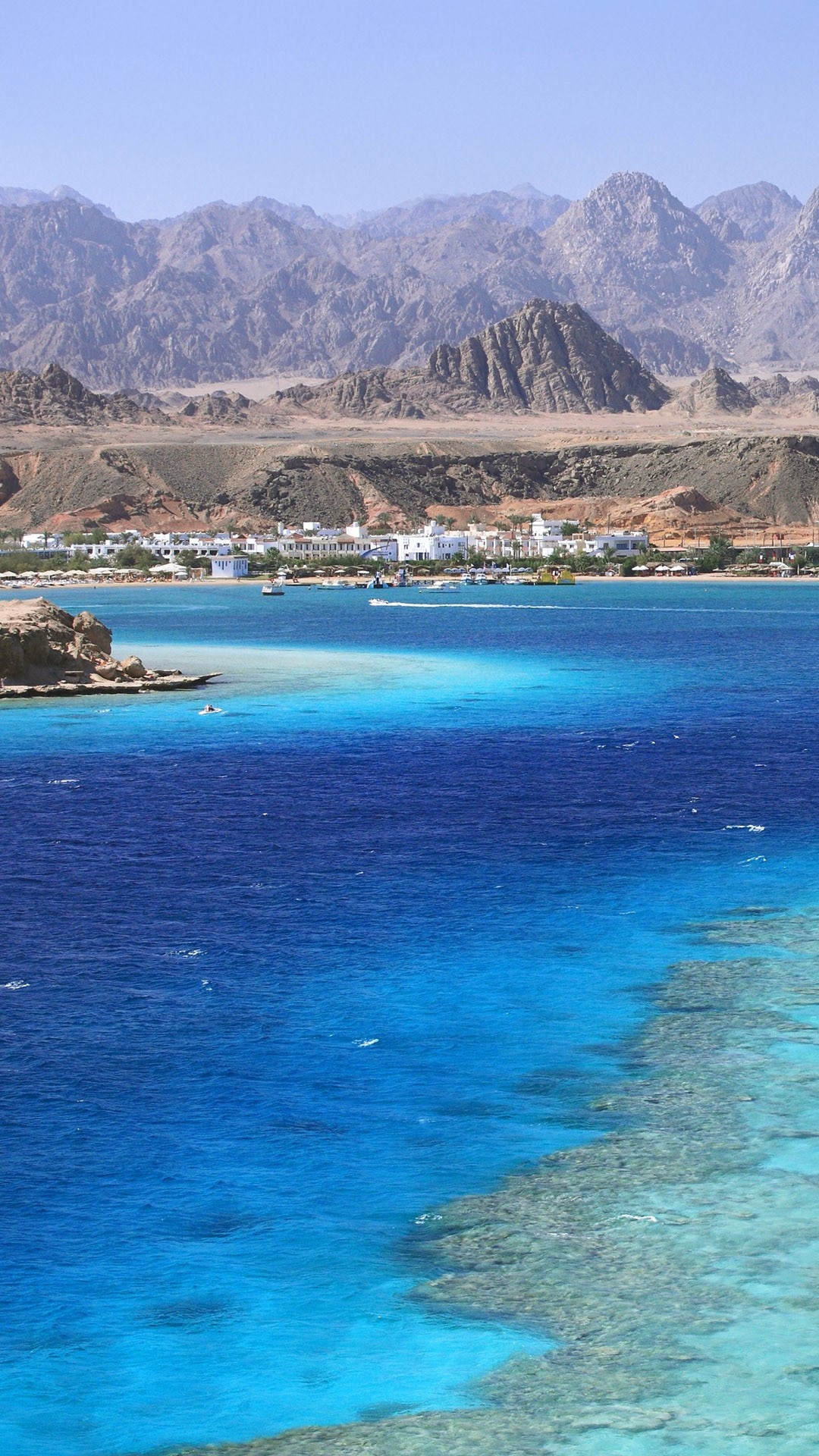 Sharm El Sheikh, Sinai mountains, Red Sea beauty, 1080x1920 Full HD Phone