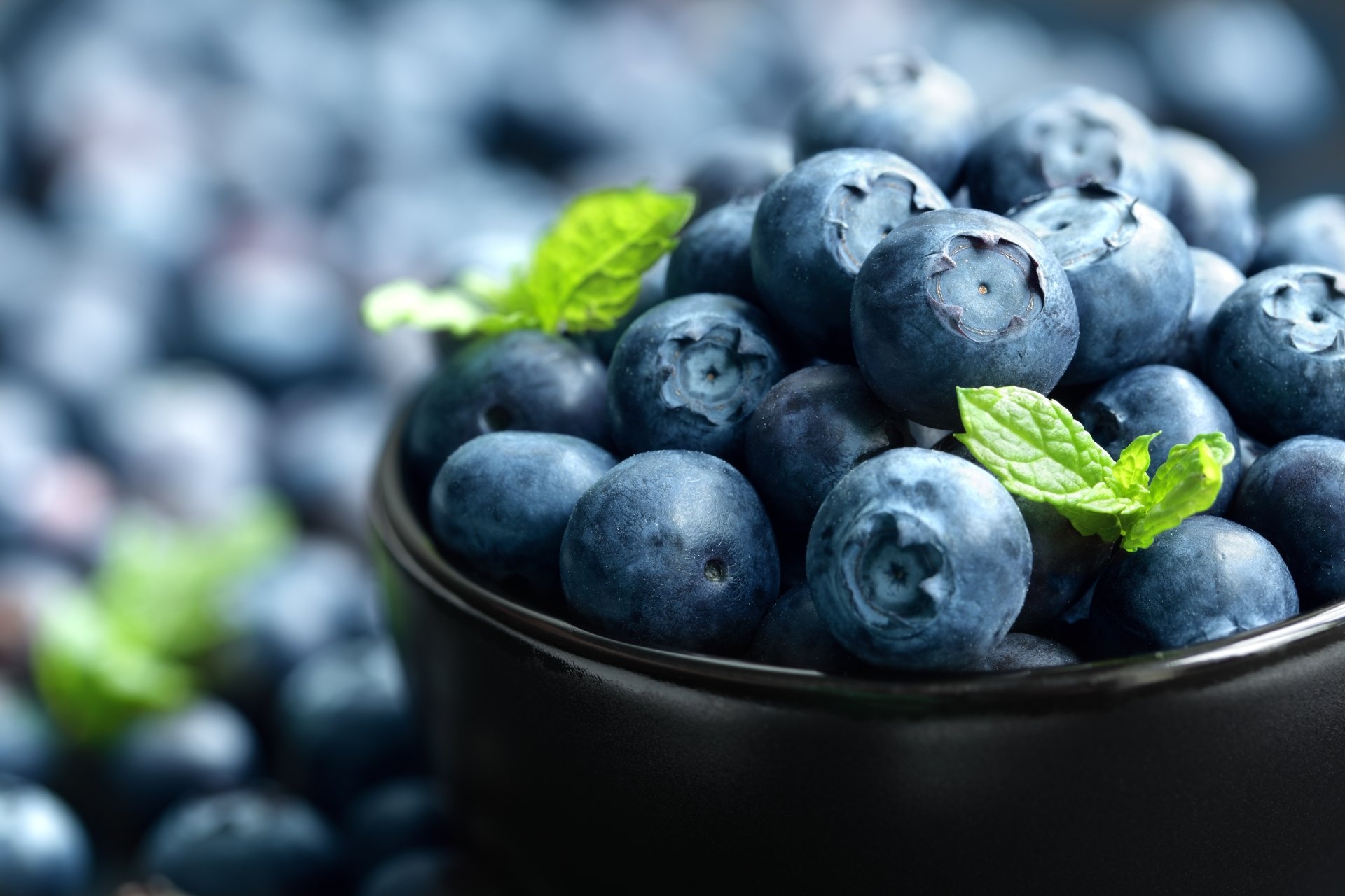 Huckleberry: A blue-colored berry, Has a sweet albeit acidic taste. 1920x1280 HD Wallpaper.