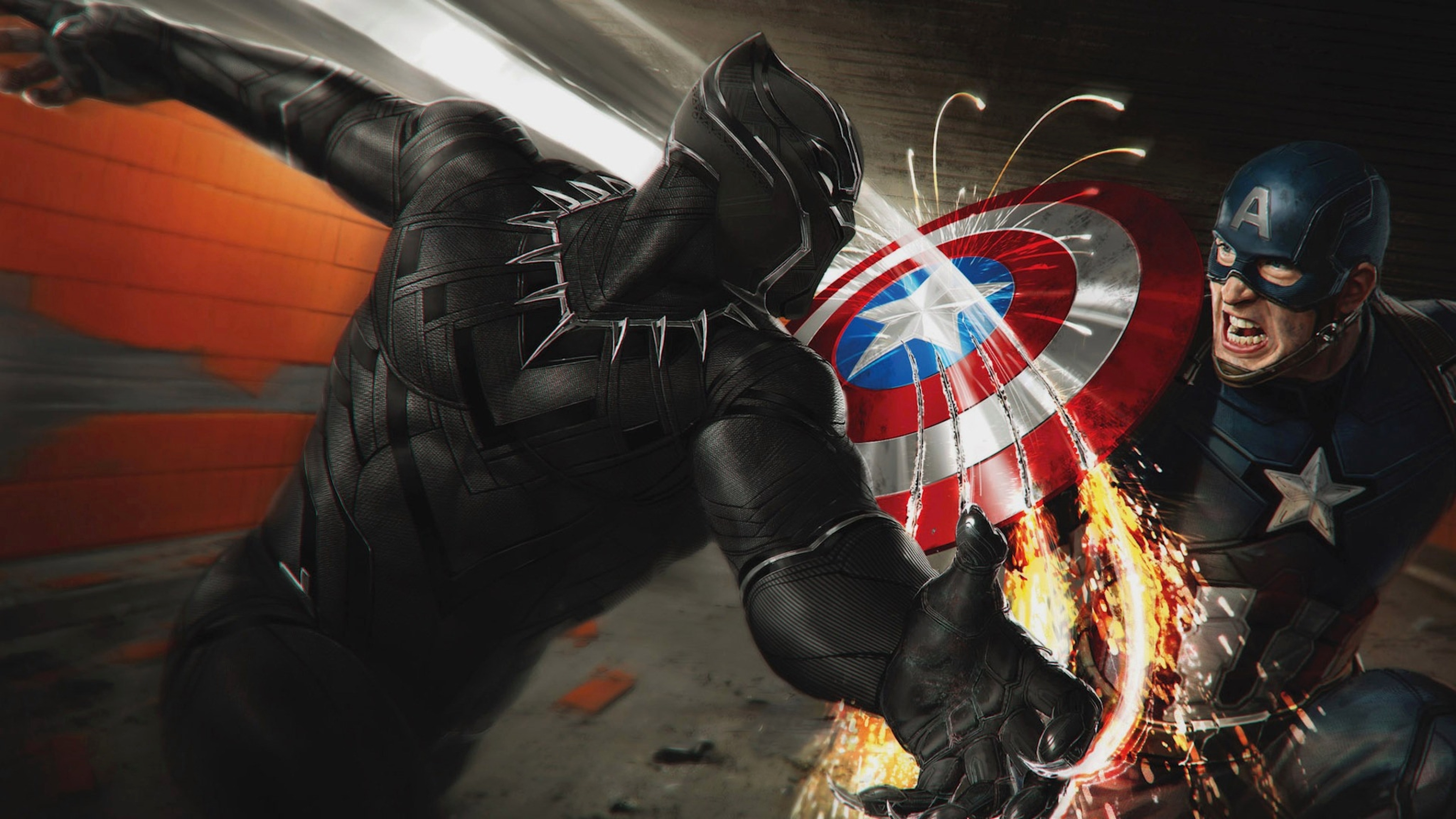 Captain America: Civil War, 4K wallpapers, Background images, 3840x2160 4K Desktop