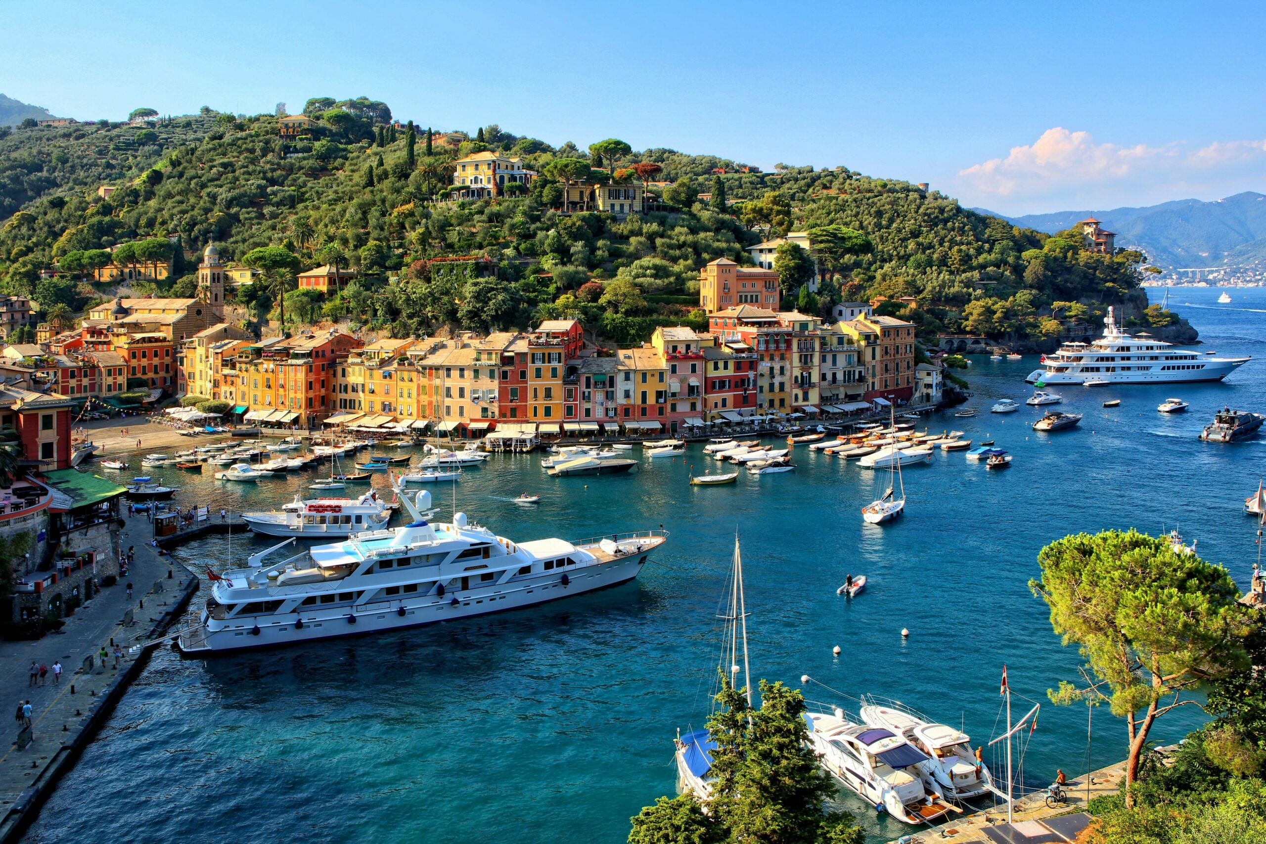 Luxuriöser Yachtcharter in Portofino, 2560x1710 HD Desktop