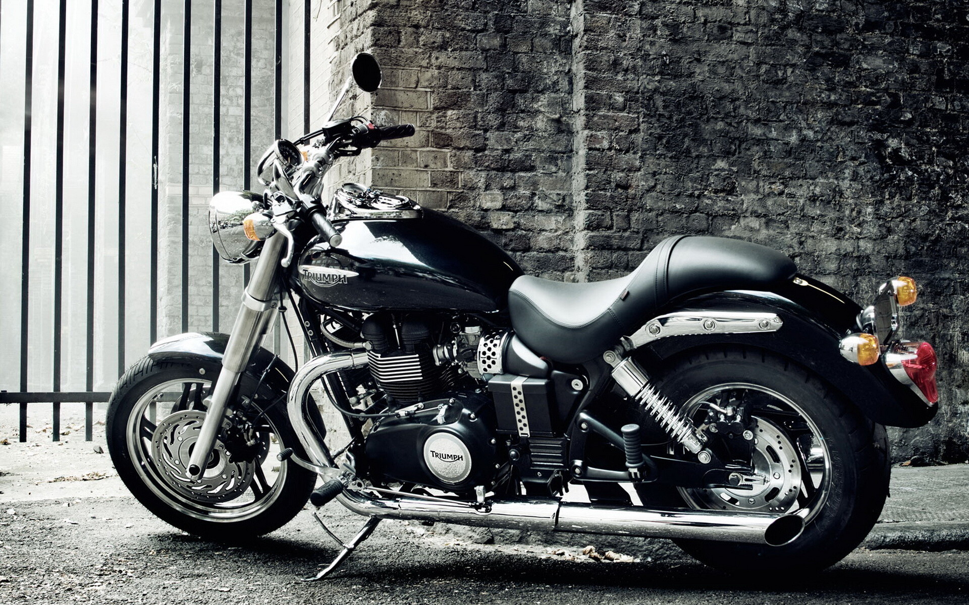 Triumph Motorcycles: Speedmaster, A Triumph cruiser motorcycle designed and built in Hinckley, Leicestershire. 1920x1200 HD Background.
