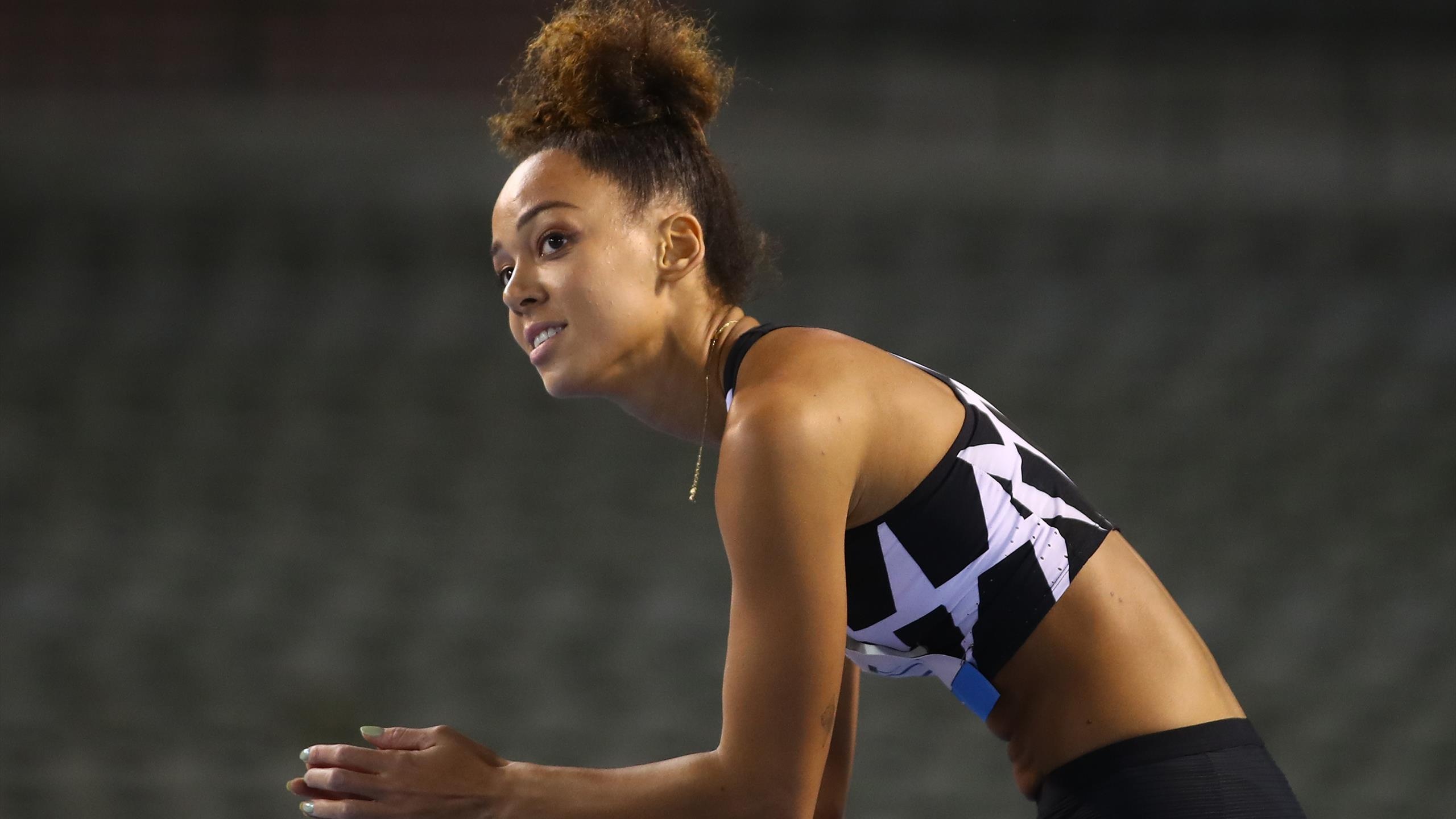 Katarina Johnson-Thompson, Olympic athlete, Tokyo 2020, Eurosport, 2560x1440 HD Desktop