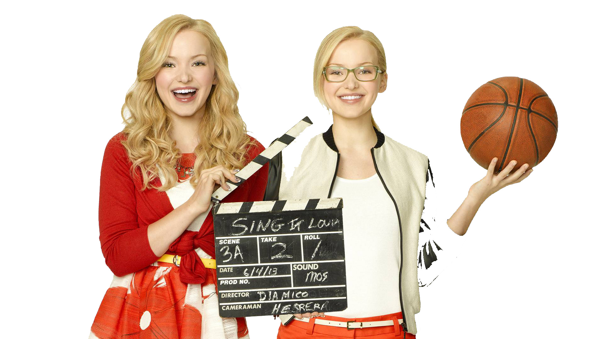 Liv and Maddie, PNG pack, Dove Cameron edits, 1920x1080 Full HD Desktop