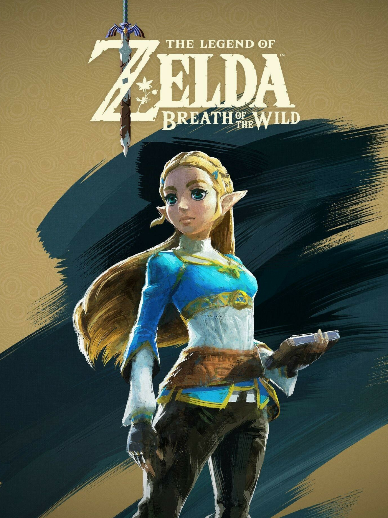 The Legend of Zelda: Princess, Breath of the Wild, Won the award for Most Anticipated Game at the Game Awards 2016. 1540x2050 HD Wallpaper.