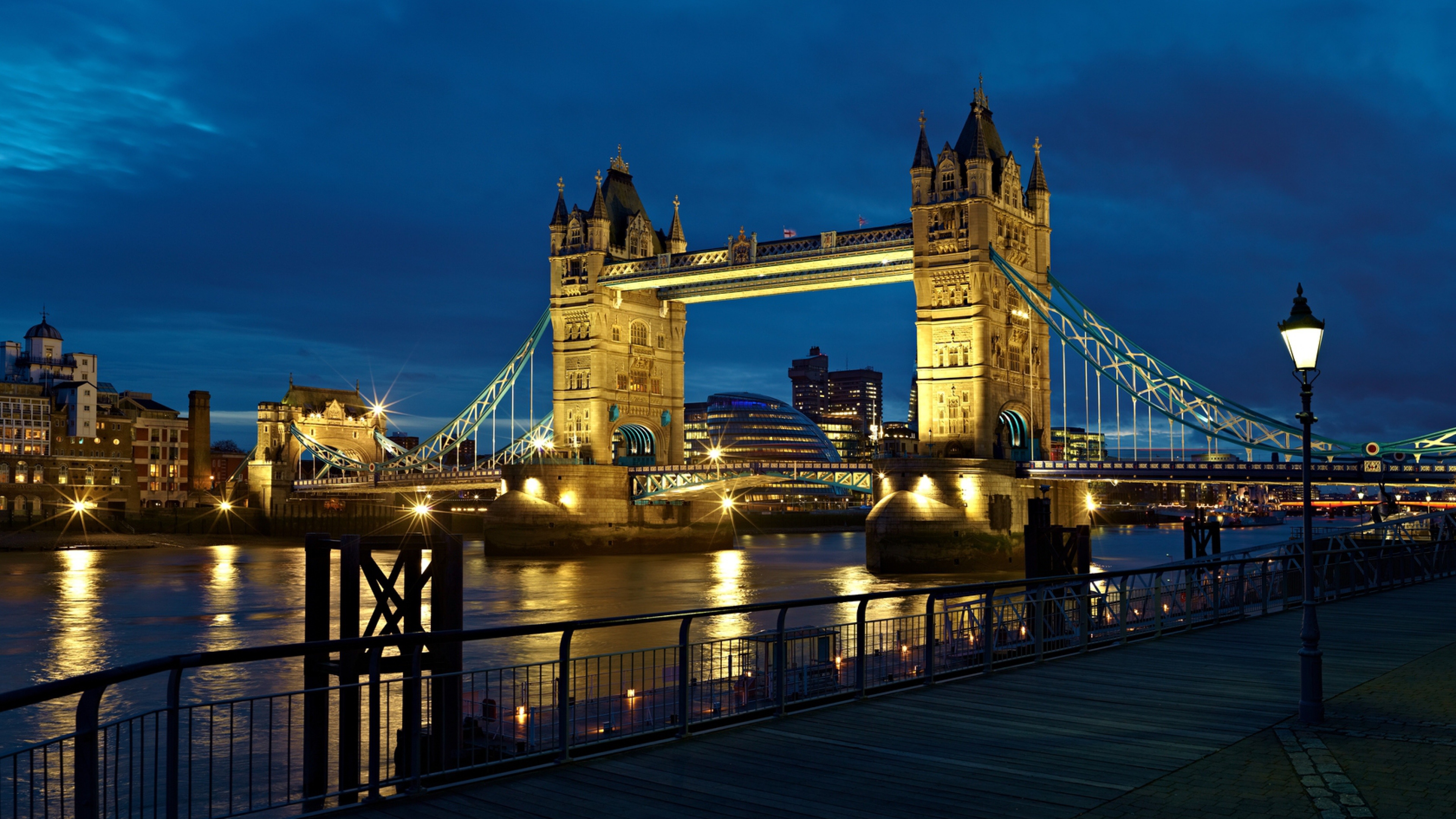 River Thames, London 4K, 3840x2160 4K Desktop