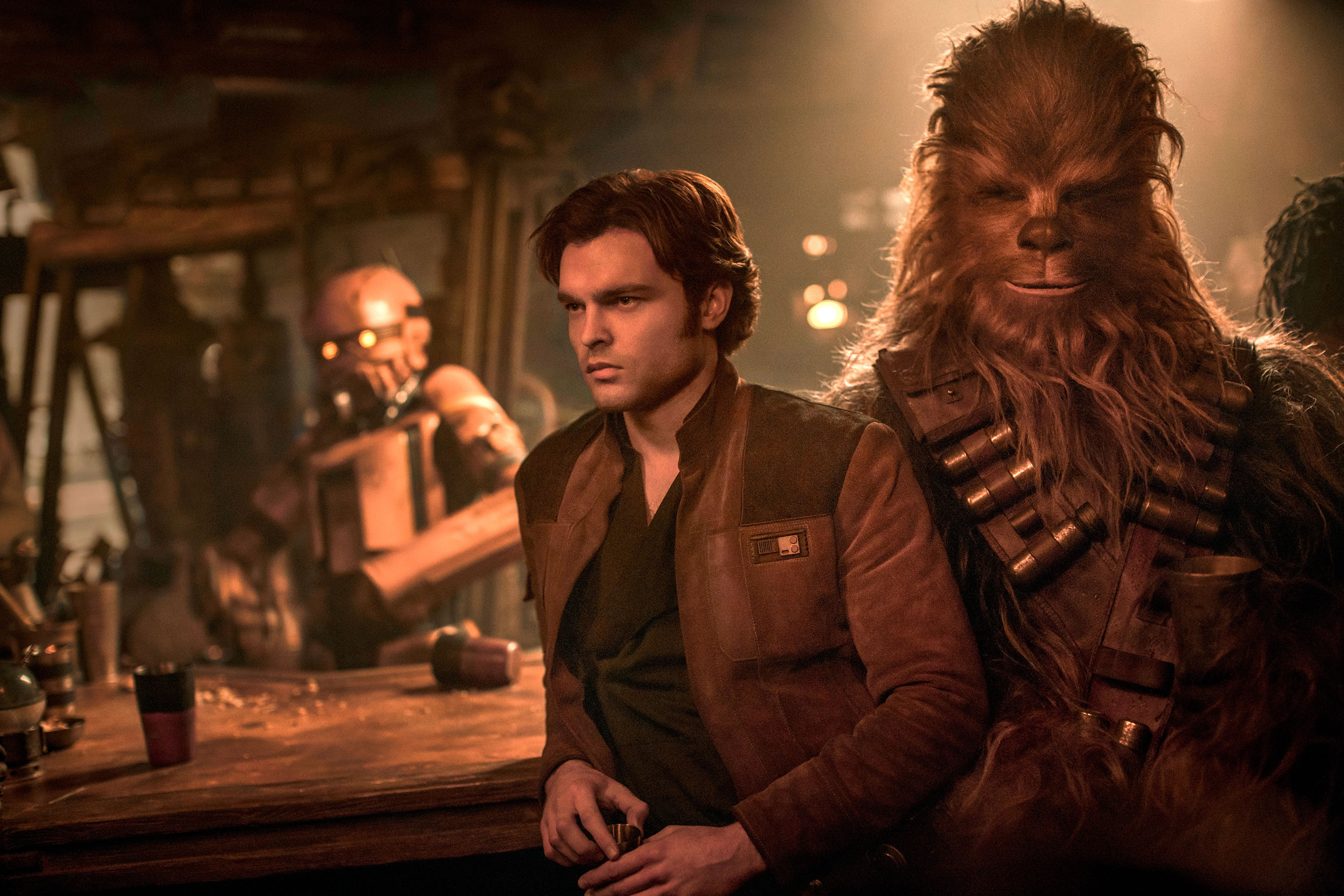 Chewie, Han Solo, Chewbacca in Solo, 4K HD, 2700x1800 HD Desktop