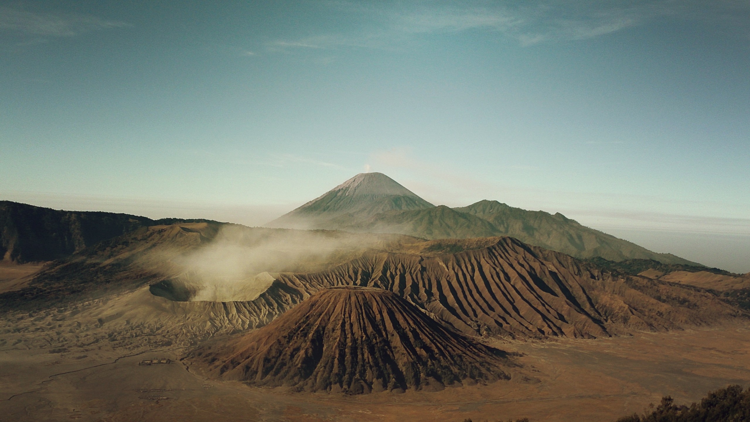 Mount Bromo, Travels, Bromo 4K, Volcano, 2560x1440 HD Desktop