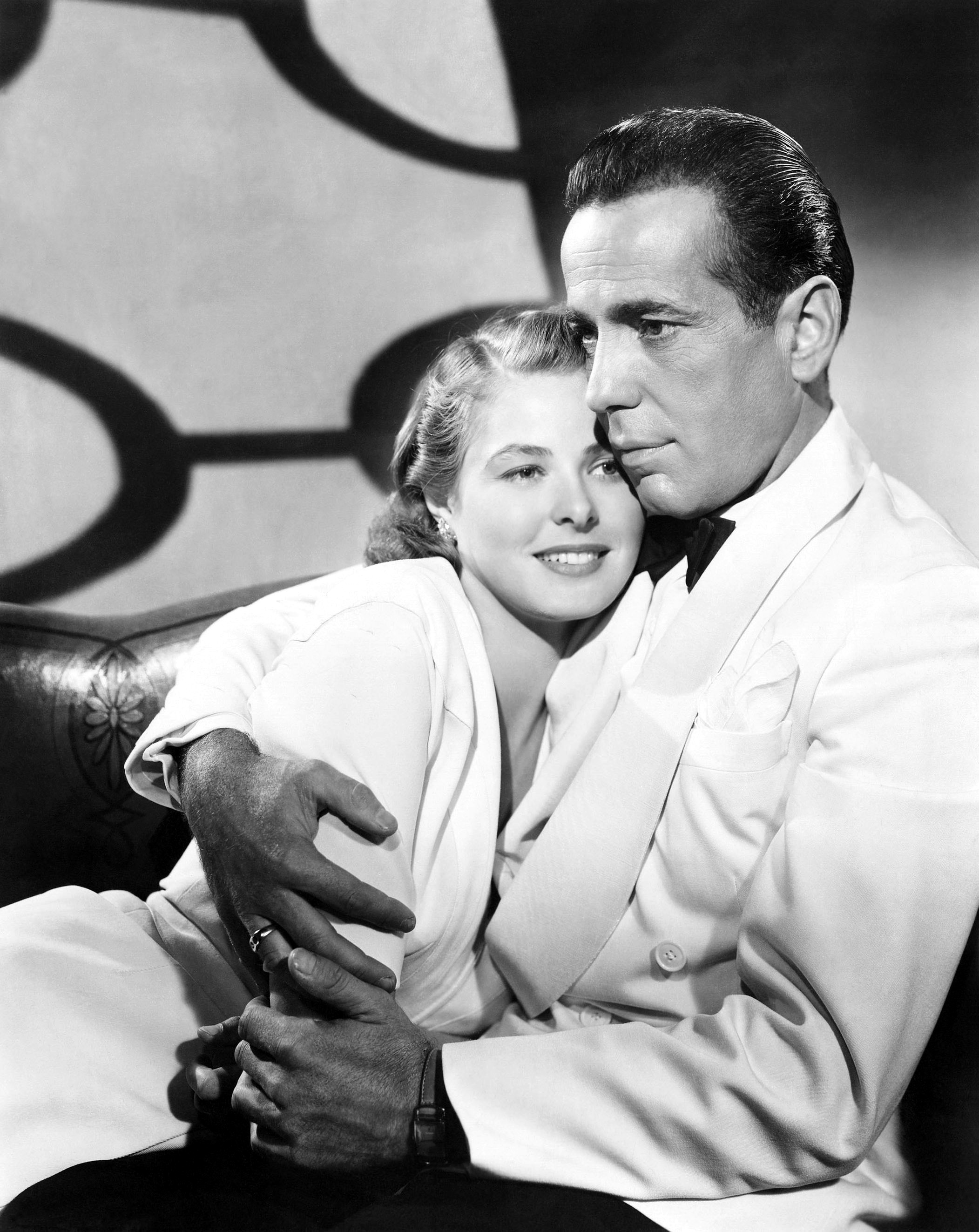 Ingrid Bergman, Ivory dinner jacket, Casablanca movie, Bamf style, 2110x2650 HD Phone