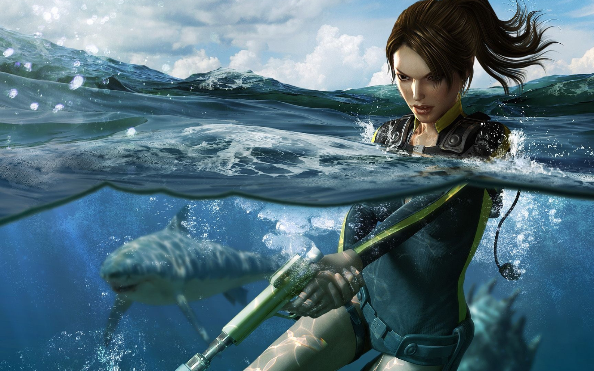 Tomb Raider: Underworld, Exhilarating gameplay, Intricate puzzles, Heart-pounding moments, 1920x1200 HD Desktop