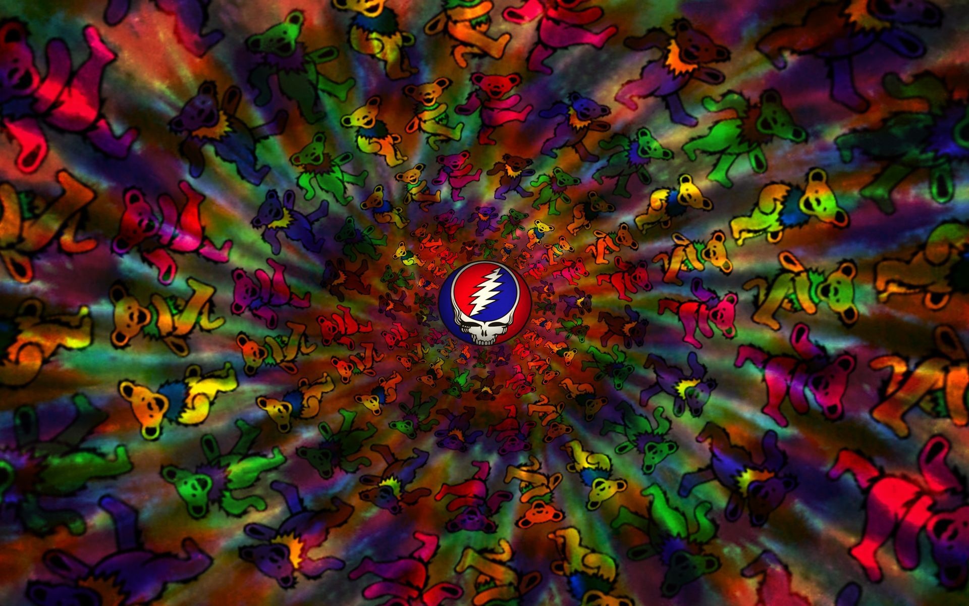 Grateful Dead: The pioneering jam band, American Beauty, 1970, A committed fanbase. 1920x1200 HD Background.
