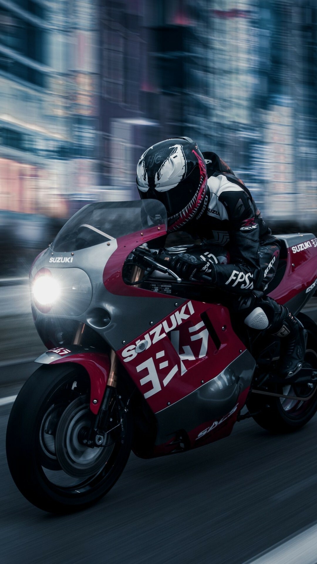 GSX-R: Gixxer 750, A sports motorcycle made by Suzuki, Bike. 1080x1920 Full HD Background.